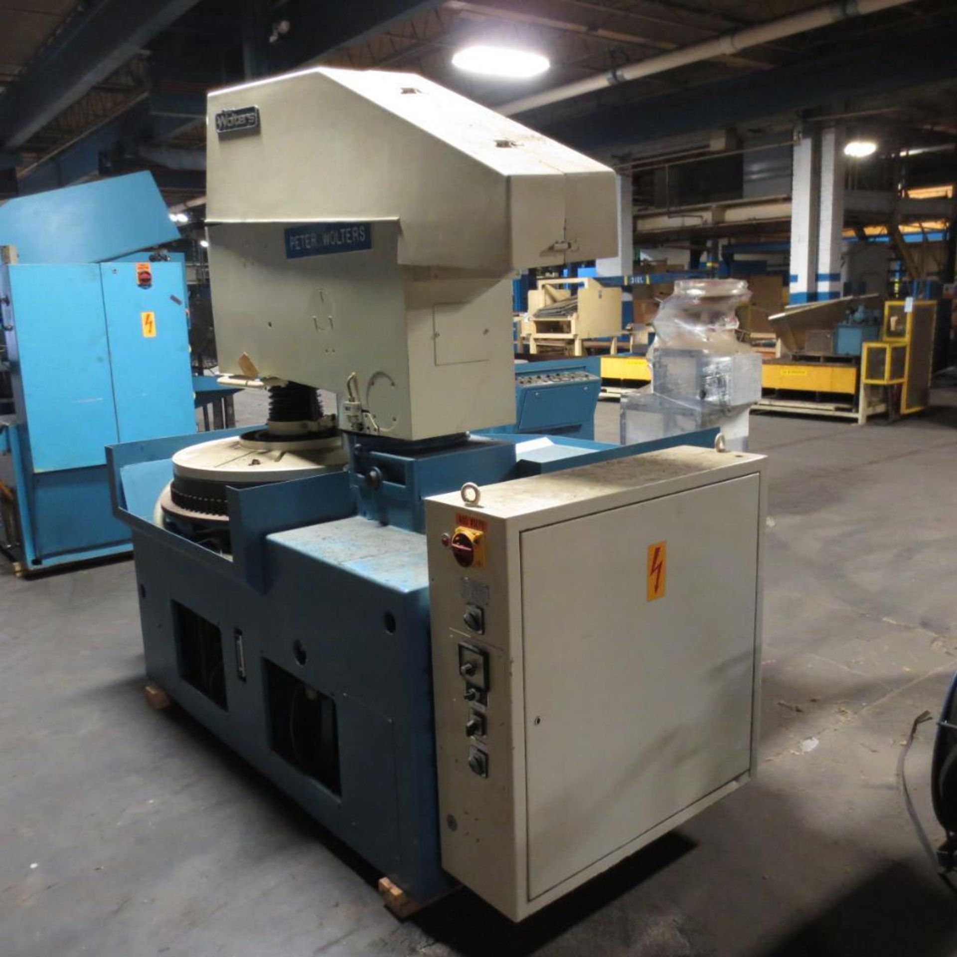 Peter Wolters 30" Type AL2 Rotary Lapping Machine S/N: 366, 3-KW Spindle Drive. Loading Fee is $550. - Image 6 of 6