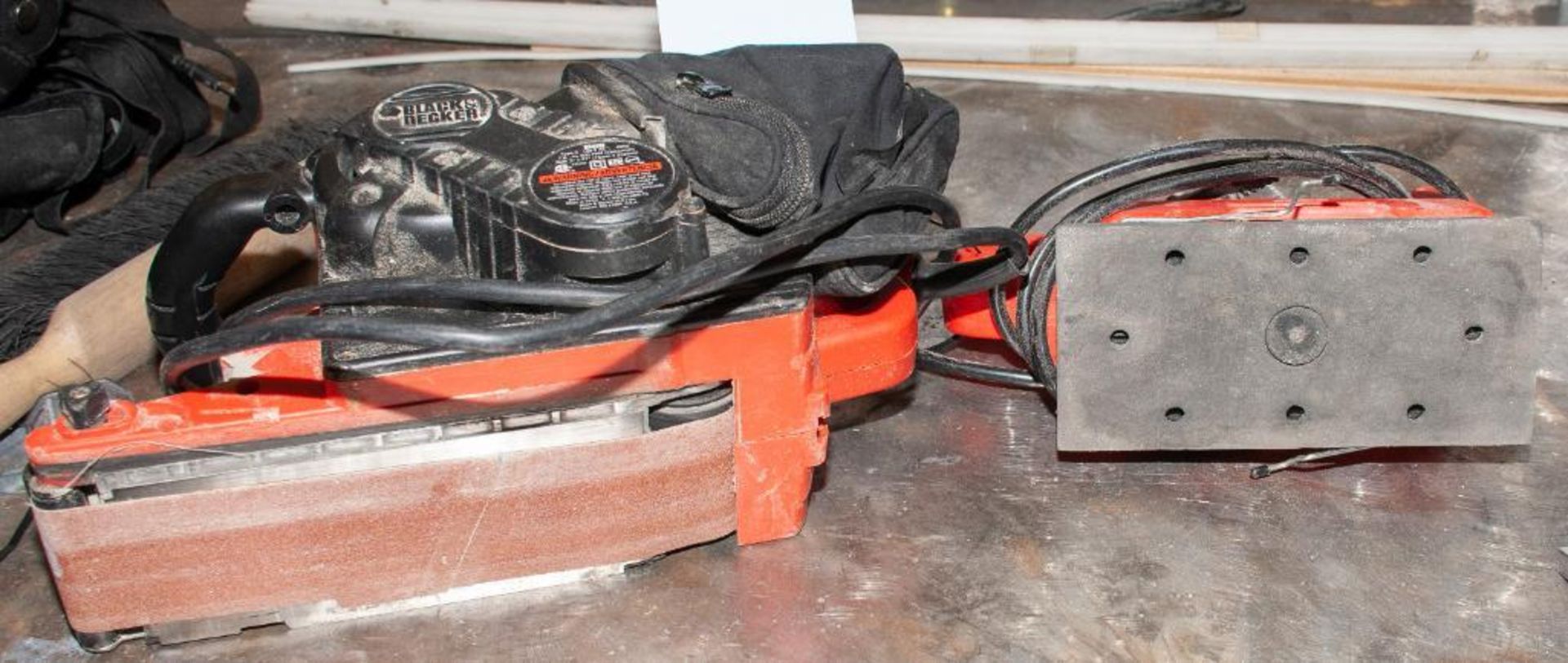 Lot c/o: Black & Decker 3 x 21" Belt Sander & Black & Decker FS352 (est.) Pad Sander - Image 2 of 2