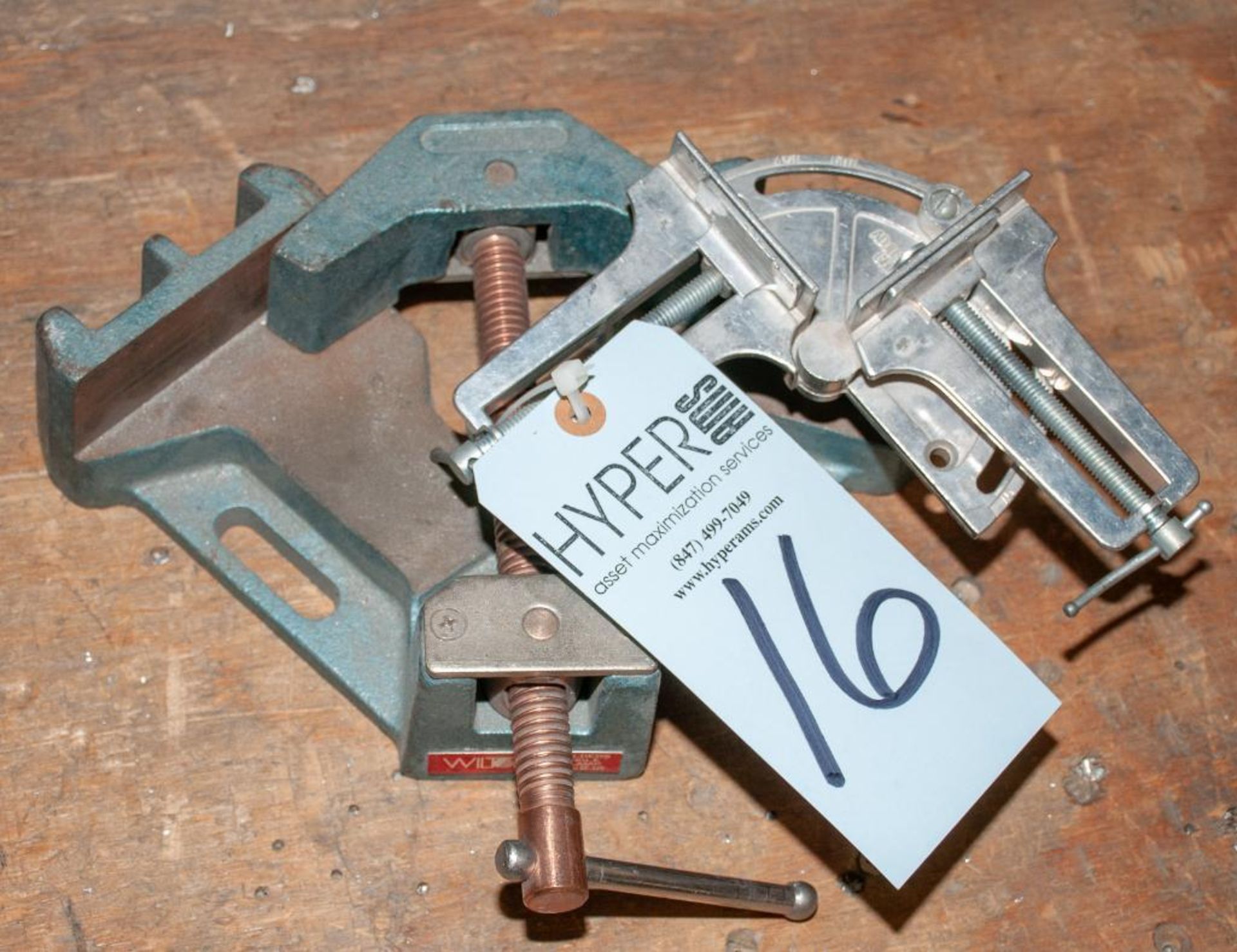 (2) Small 90 Degree Clamps