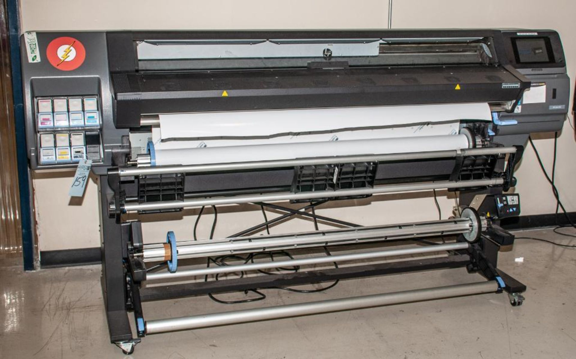 HP Latex 360 Vinyl Printer, B4H70A s/n MY5334901T, 200-240v, New 3/2015, 7-Color