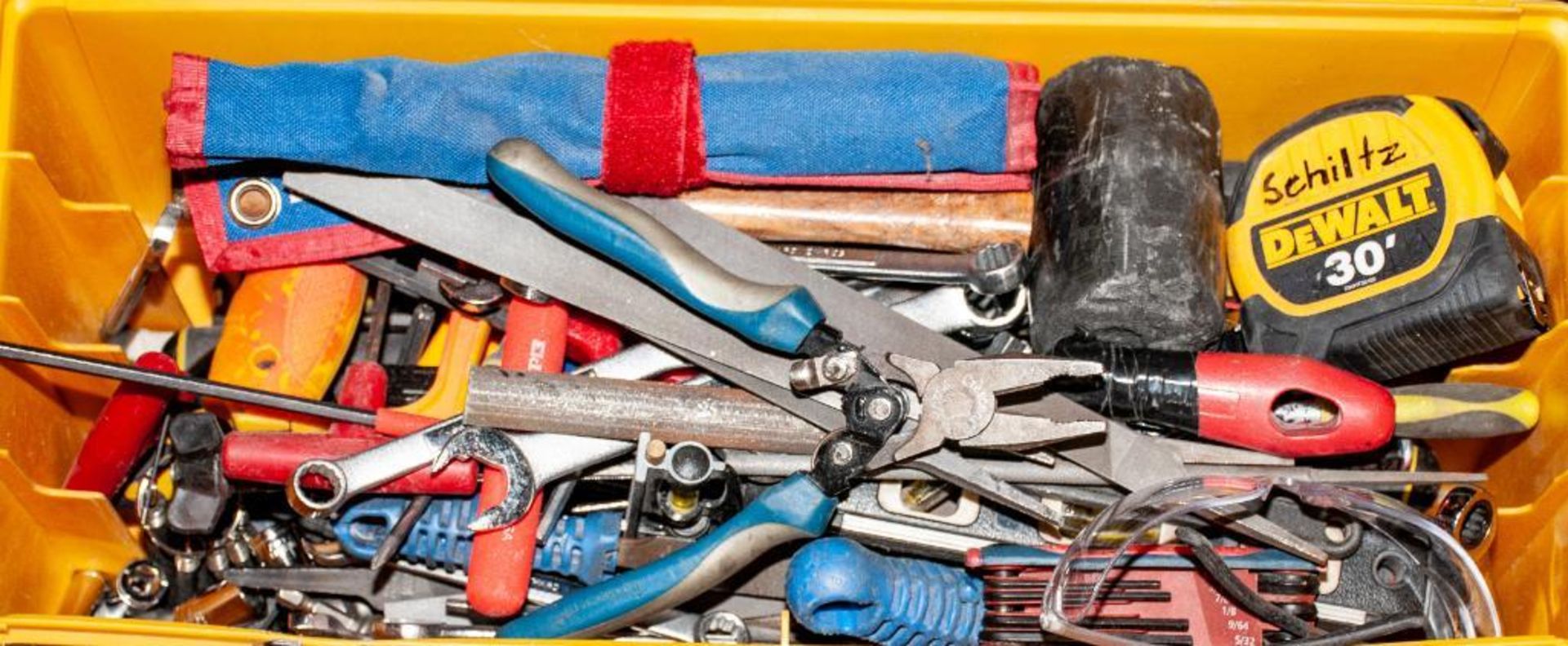 Lot c/o: (2) Westward Toolboxes w/ Tools, Combination Wrenches, Sockets, Files, Tape Measures, Plier - Image 3 of 3