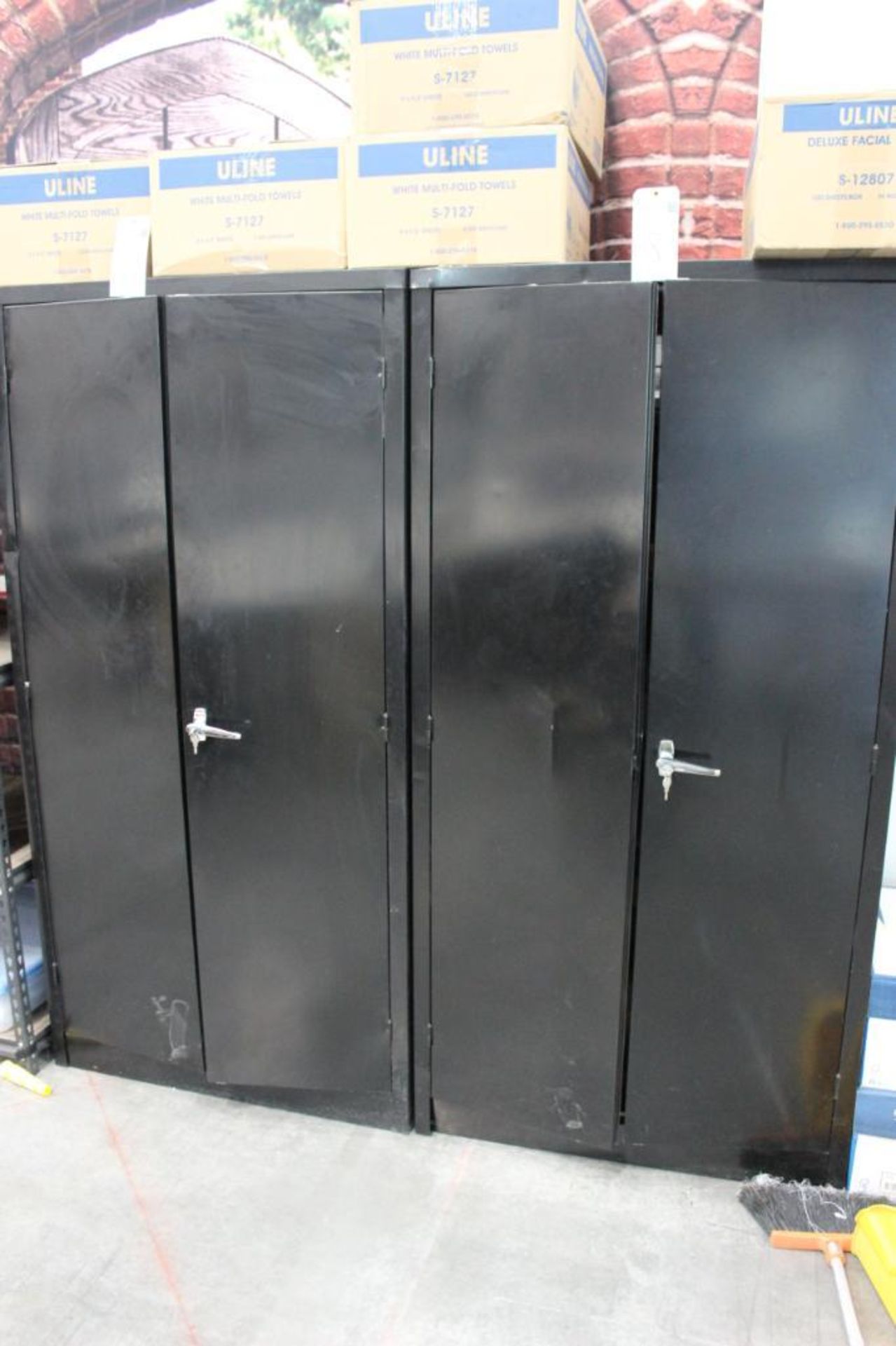 (2) 36”x72” metal cabinets w/contents - Image 2 of 5