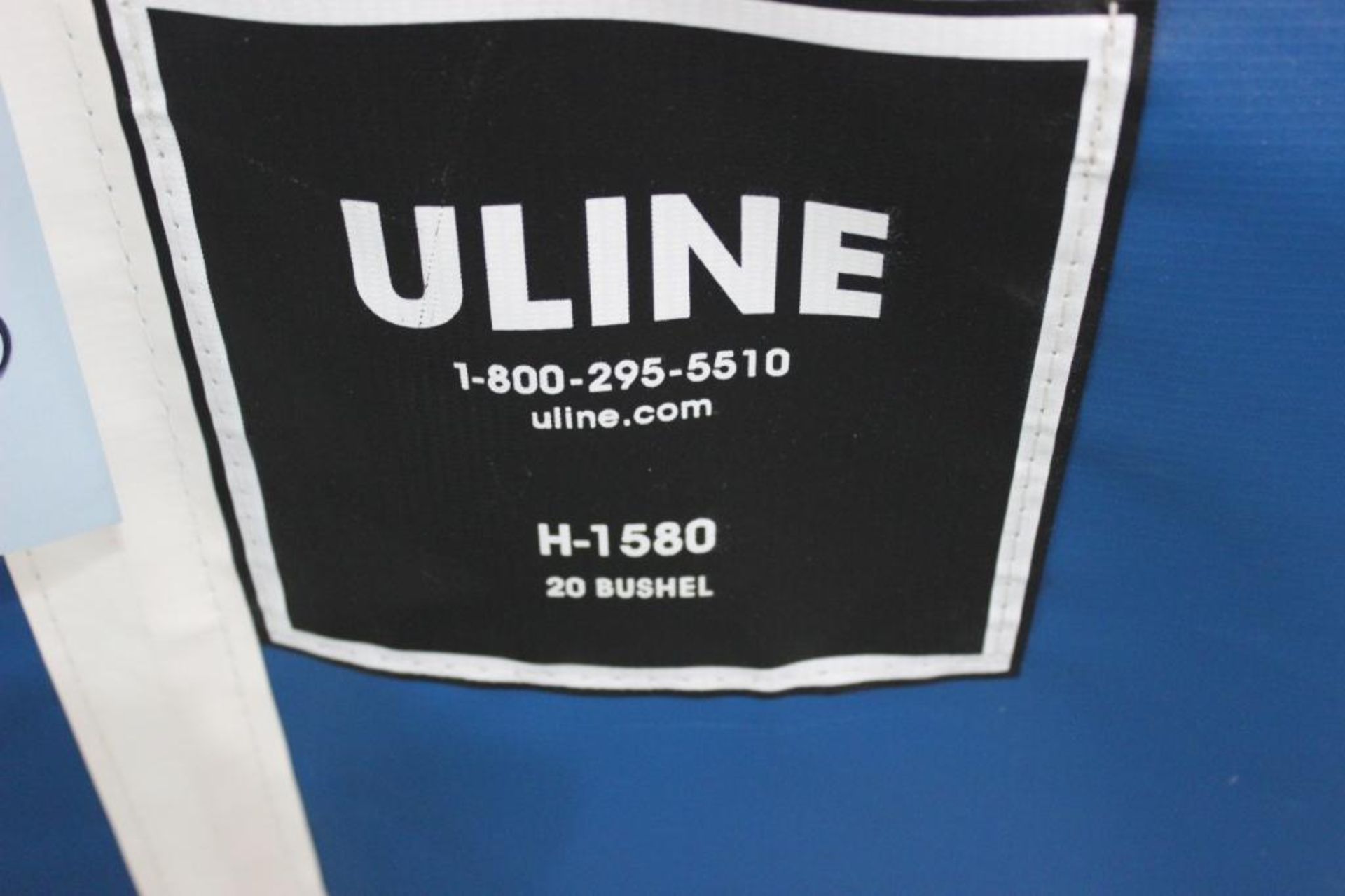 (4) Uline 20 bushel Model H-1580 laundry carts - Image 2 of 3