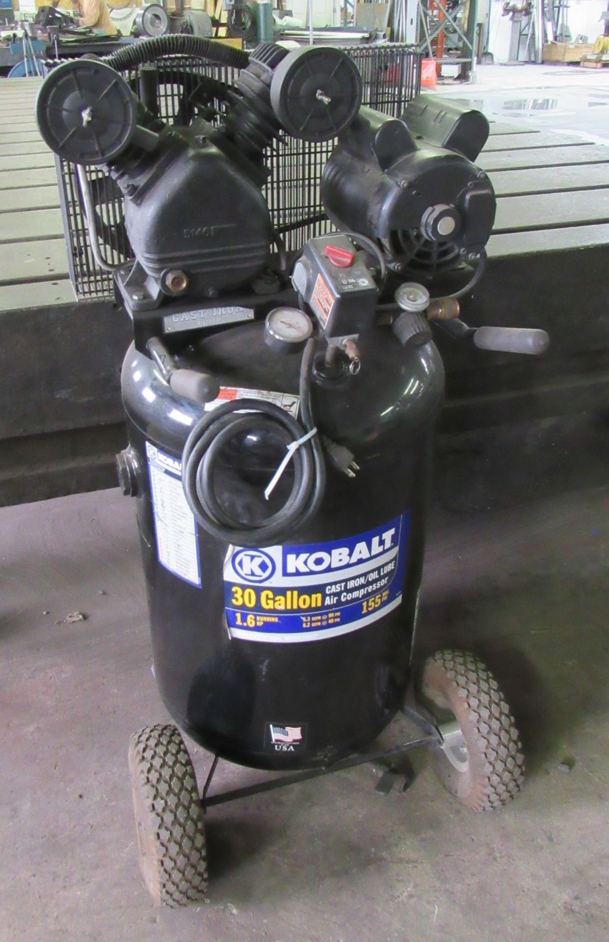 Kobalt Mod. 221495 30 Gallon Air Compressor