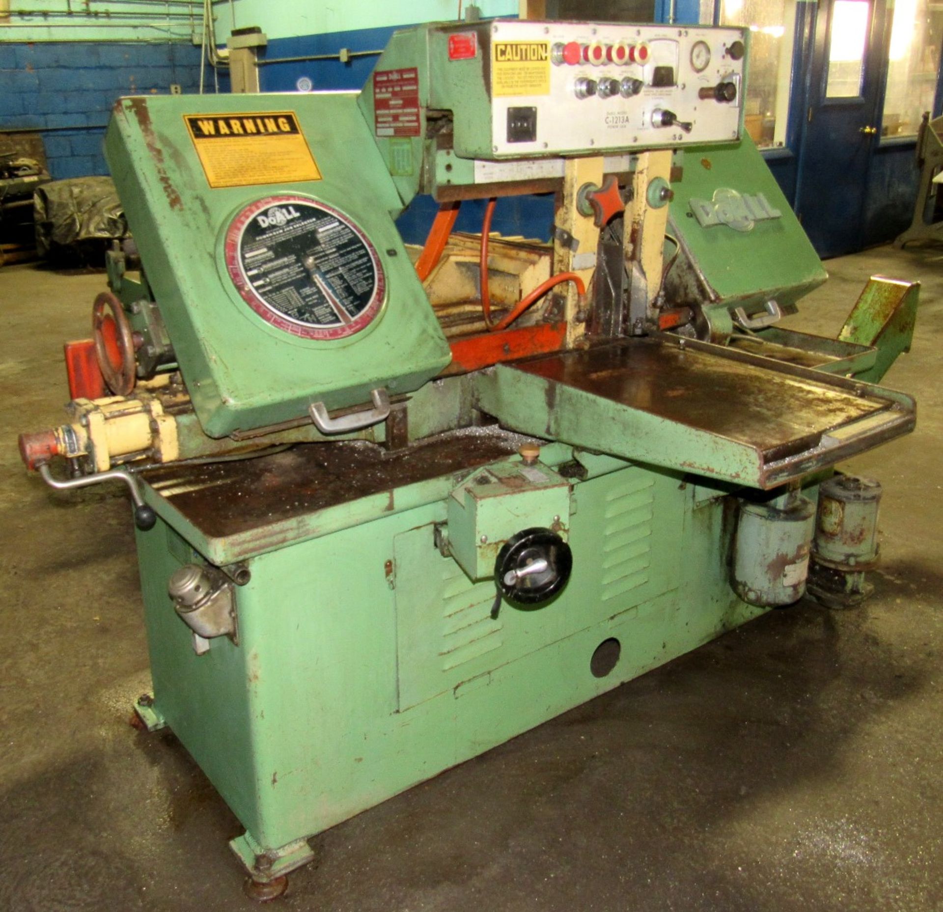 DoAll Mod. C-1213A 12" x 13" Semi-Automatic Horizontal Band Saw - Image 2 of 4