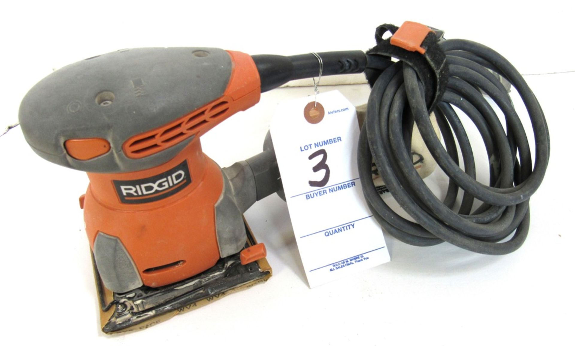 Ridgid Mod.R2500 Sander