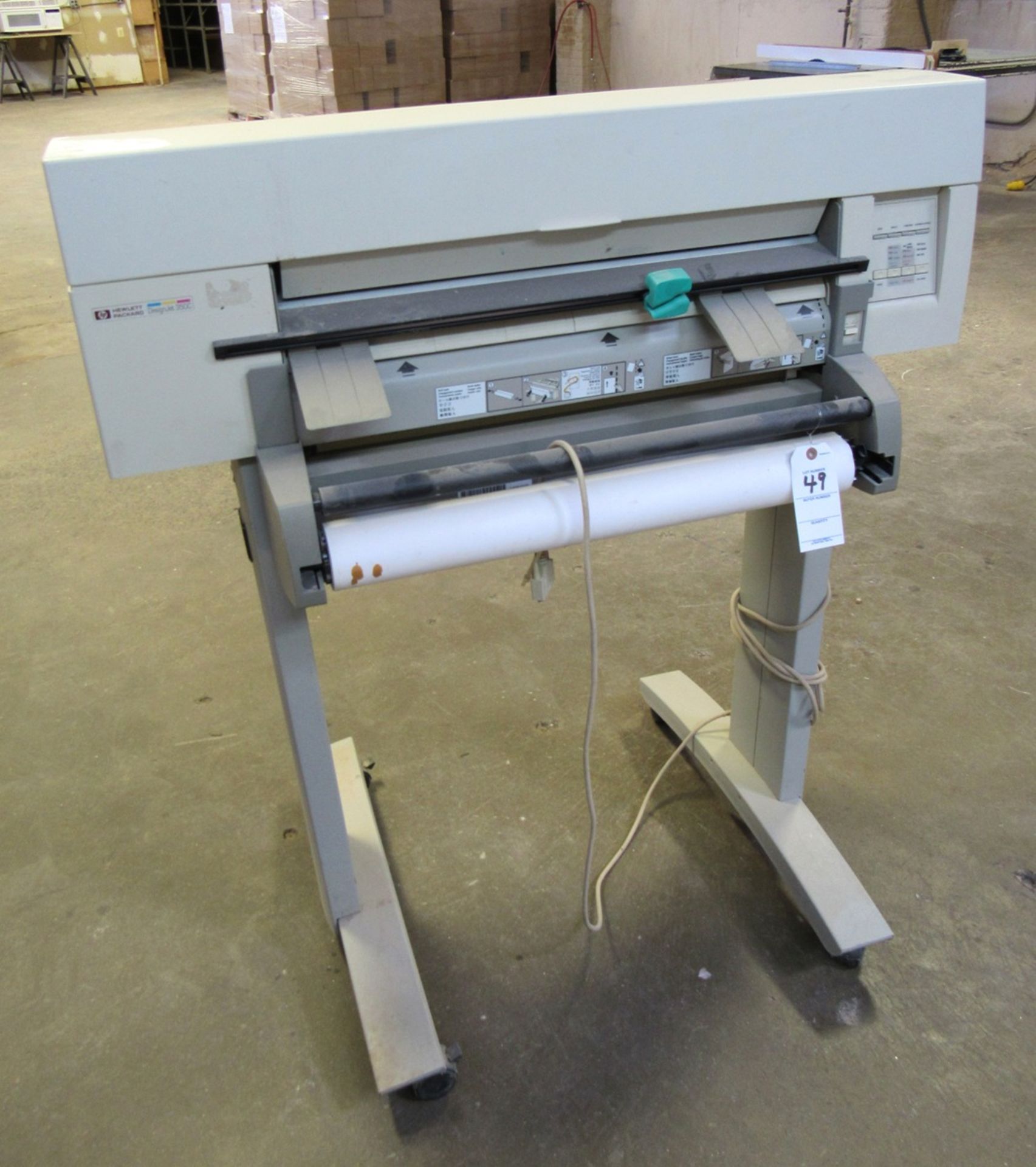 Hewlet Packard DesignJet 350C Plotter - S/N C4699