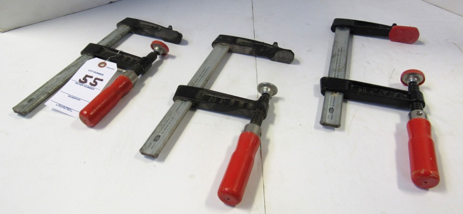 (3) Bessey Mod.TCAC 8" x 4" Clamps