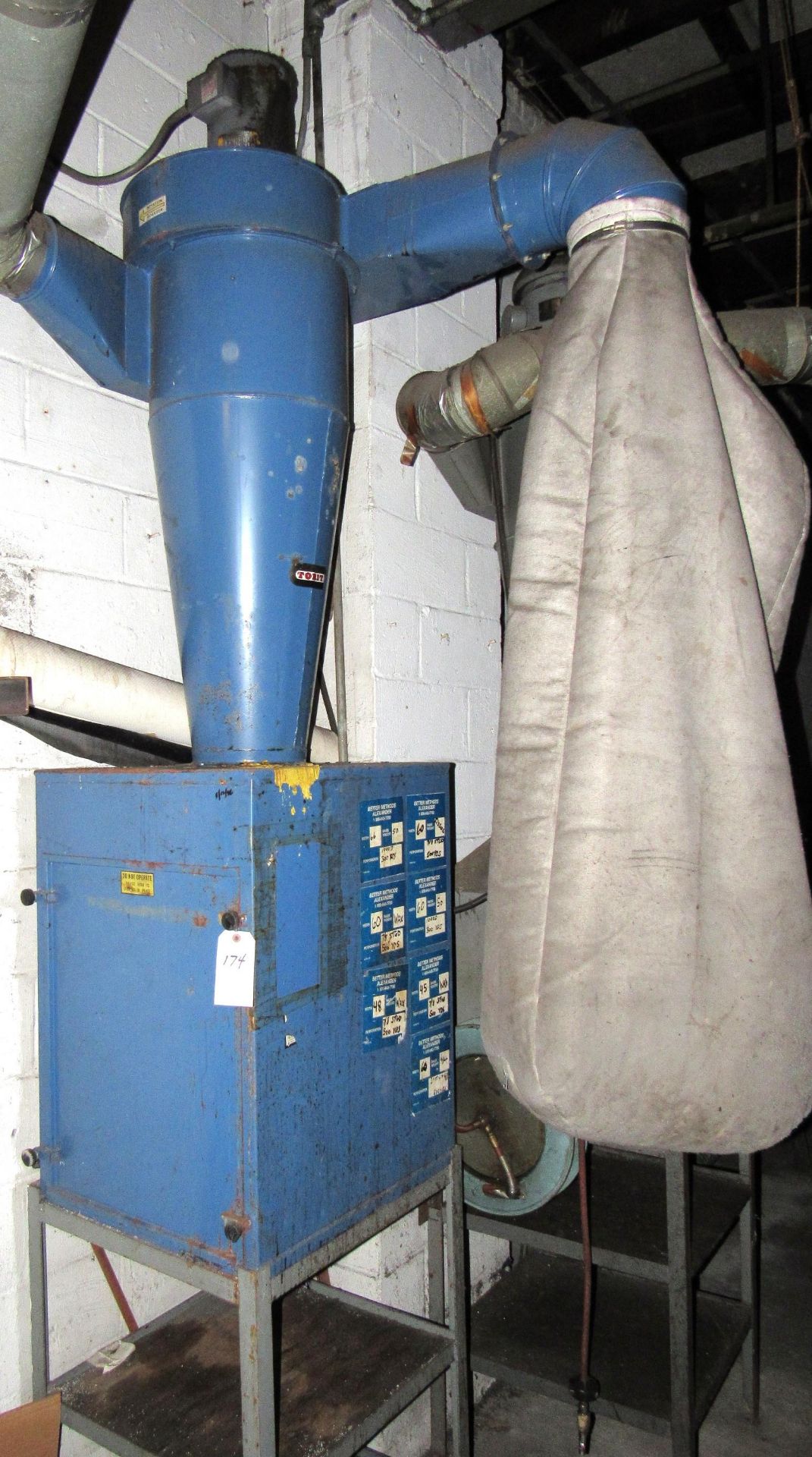 Torit Cyclone Mod.19 2HP Cyclone Dust Collector - 230/460/3/60