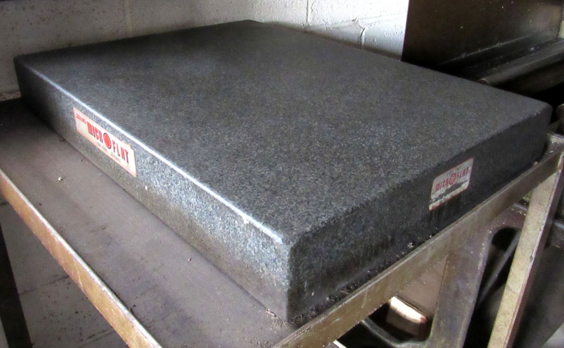 (2) Collins Microflat 18" x 24" Granite Surface Plates