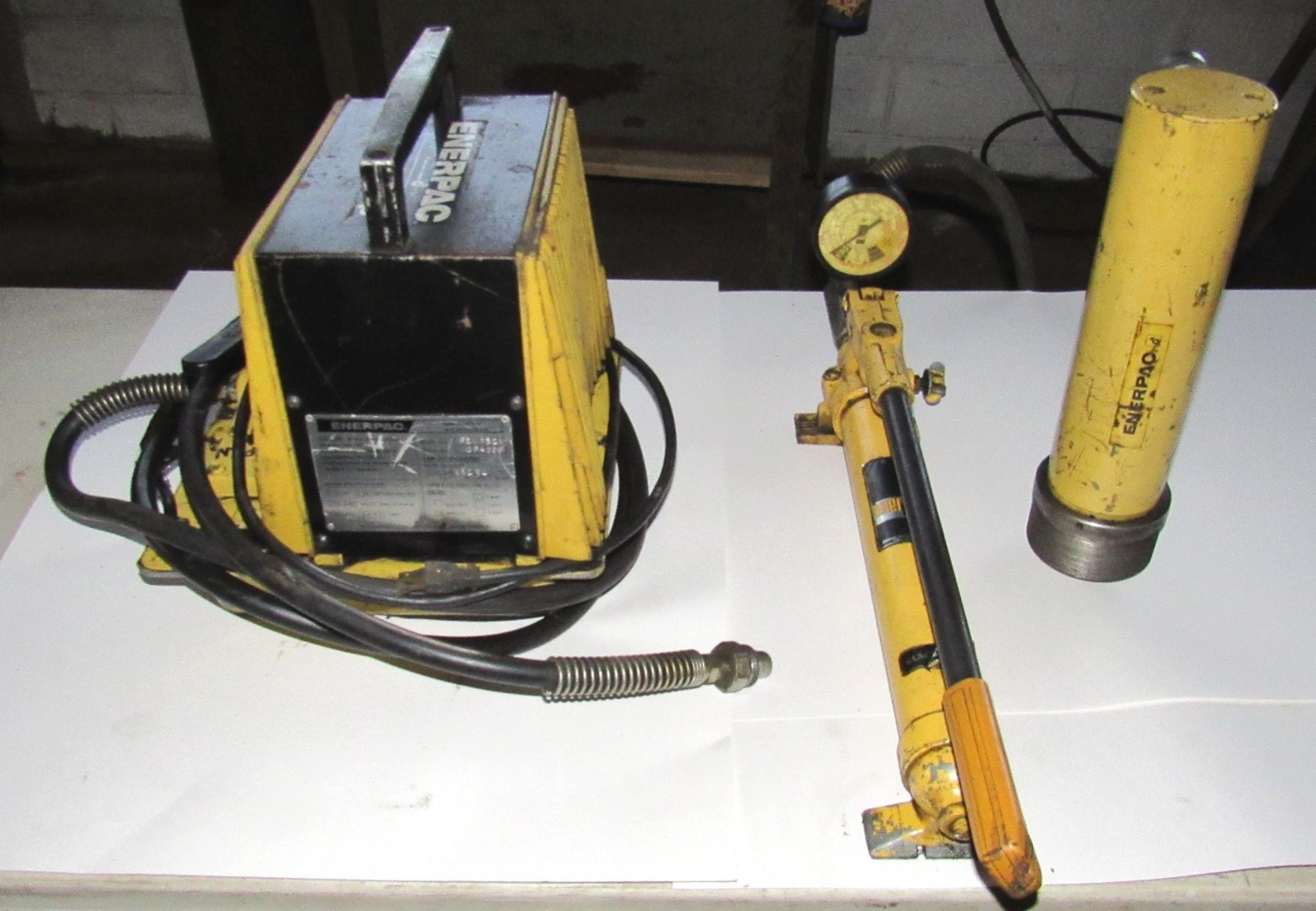 Enerpac Hush-Pup Mod.PEM1321 Electric Hydraulic Pump - S/N OF4995, 10,000 PSI, 1/3HP Motor, 115/