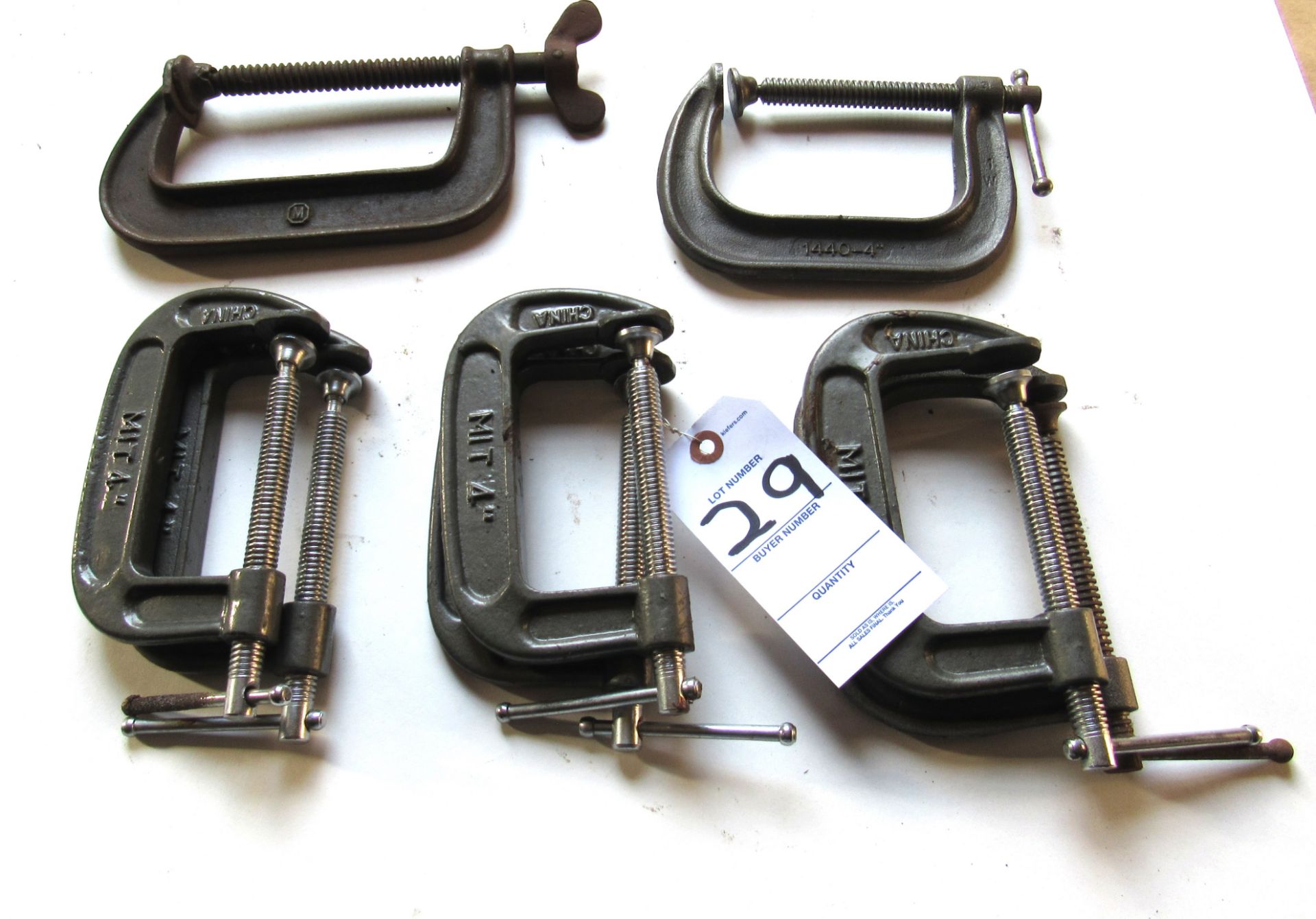 (8) C-Clamps