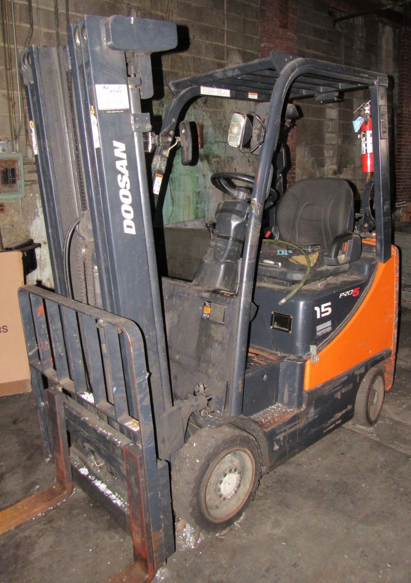 Doosan Pro5 Mod.GC15S-5 3000# Propane Forklift