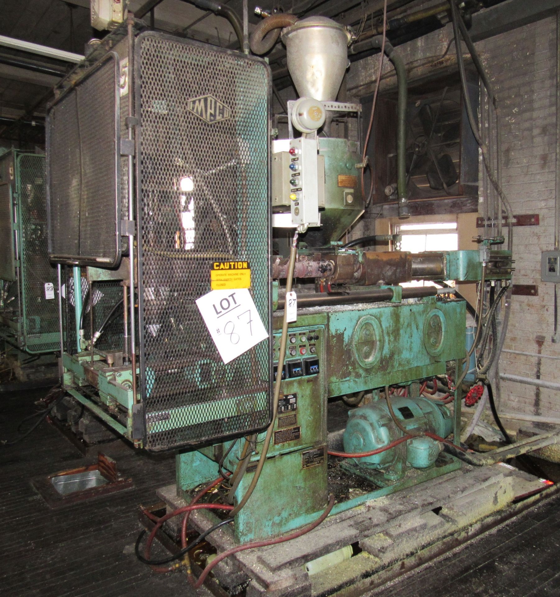 Impco Mod.B13-R25 Blow Molder - S/N M133- , Complete with Up-Dated Controls ( Note: Foremost
