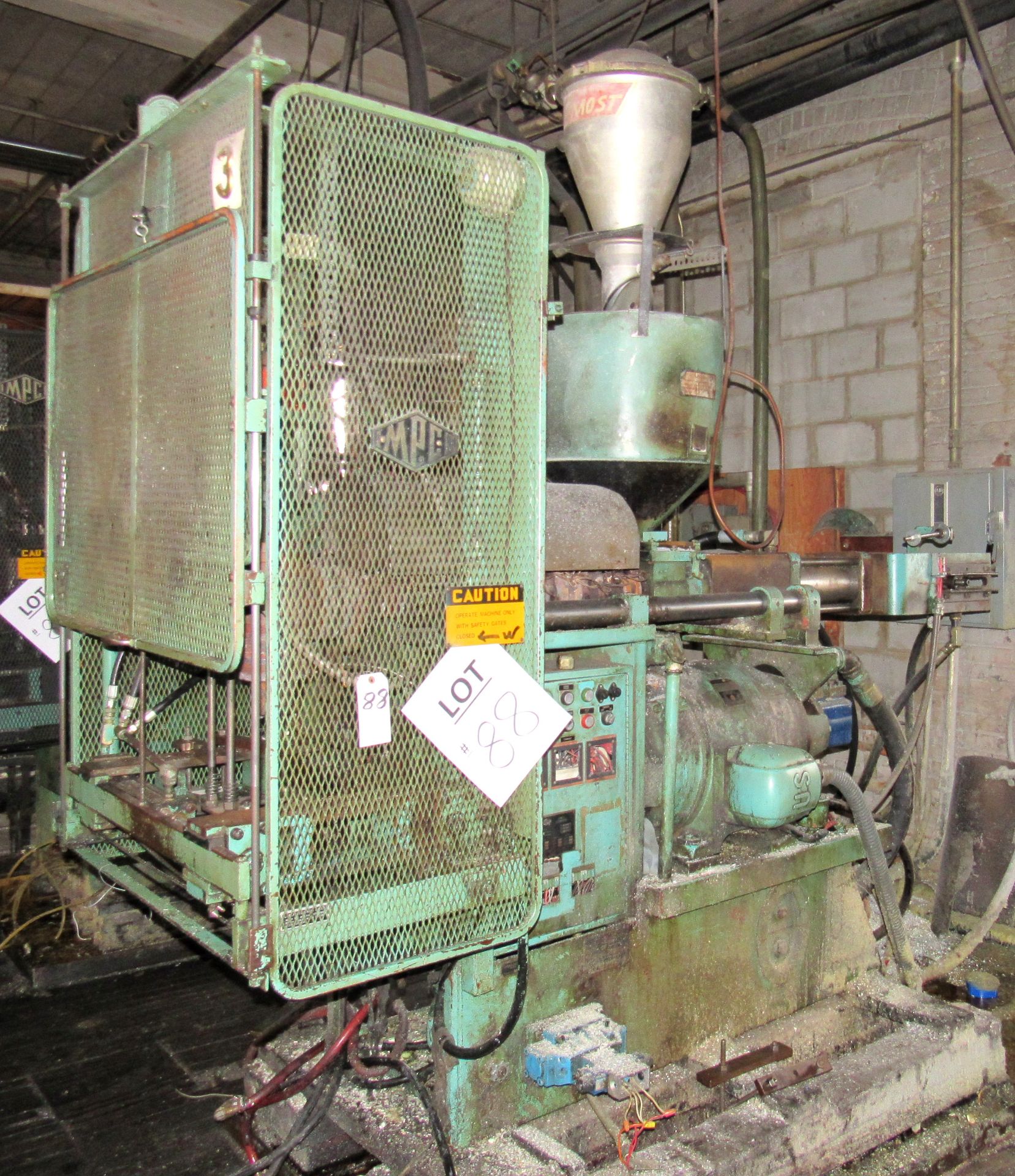 Impco Mod.A13S-R17 Blow Molder - S/N M775-67, Complete with Up-Dated Controls, AC Motor ( Note: