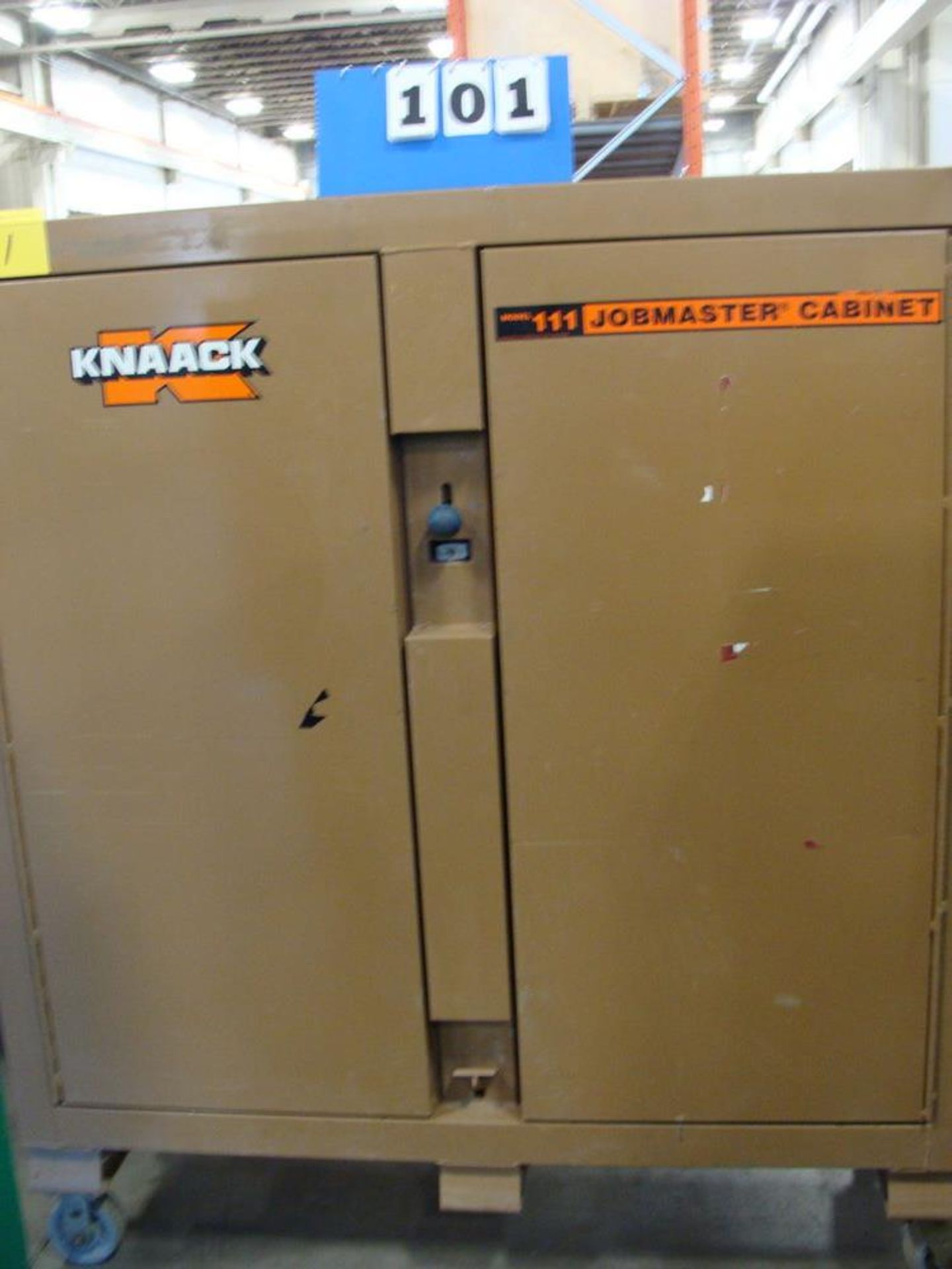 KNAACK JOBMASTER 2-DOOR JOB BOX, MODEL III, 24"W X 60"L X 57"H