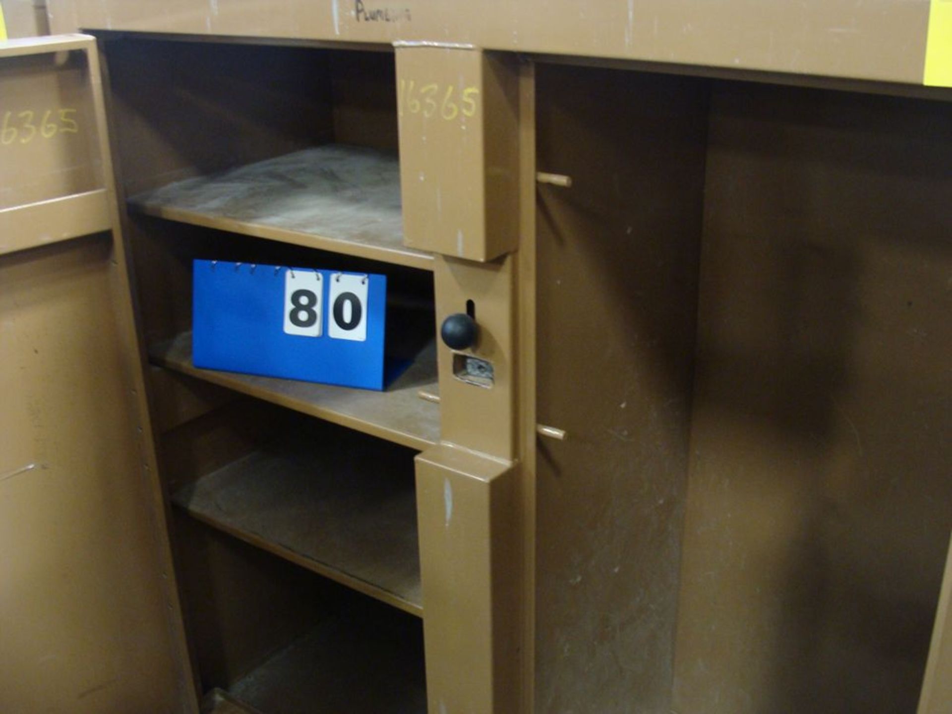 KNAACK JOBMASTER 2-DOOR JOB BOX, MODEL III, 24"W X 60"L X 57"H - Image 2 of 2