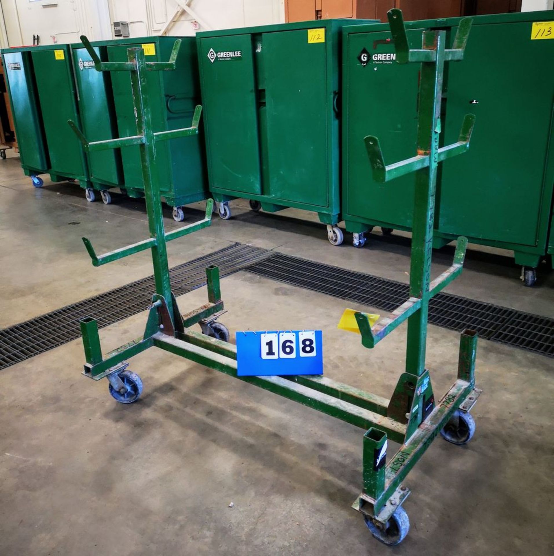 Sumner Mobile Pipe Rack SUMNER MAC RACK, 1,000LB (450KG) CAP.