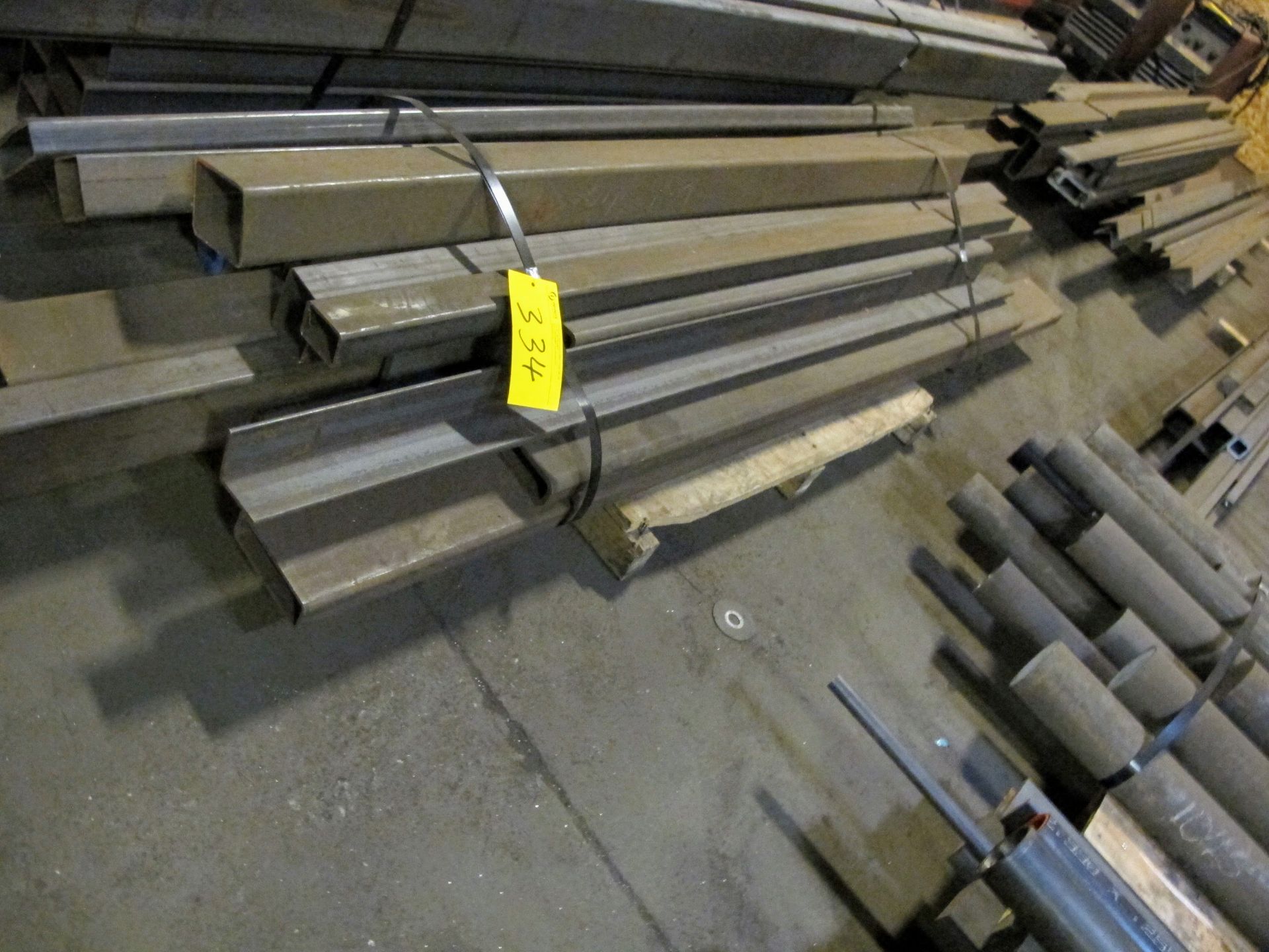 LOT OF 7 BUNDLES OF STEEL STOCK - Image 3 of 5