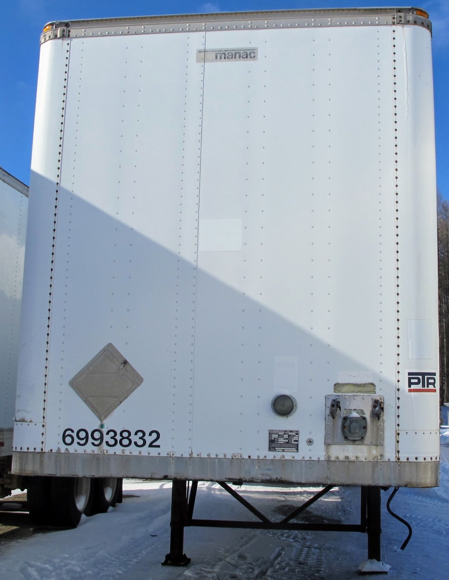 1999 MANAC 53' STORAGE TRAILER, VIN 2M5921612X7059908 (NOT ROAD WORTHY) (LOCATED AT 402725 GRAY ROAD - Image 2 of 3