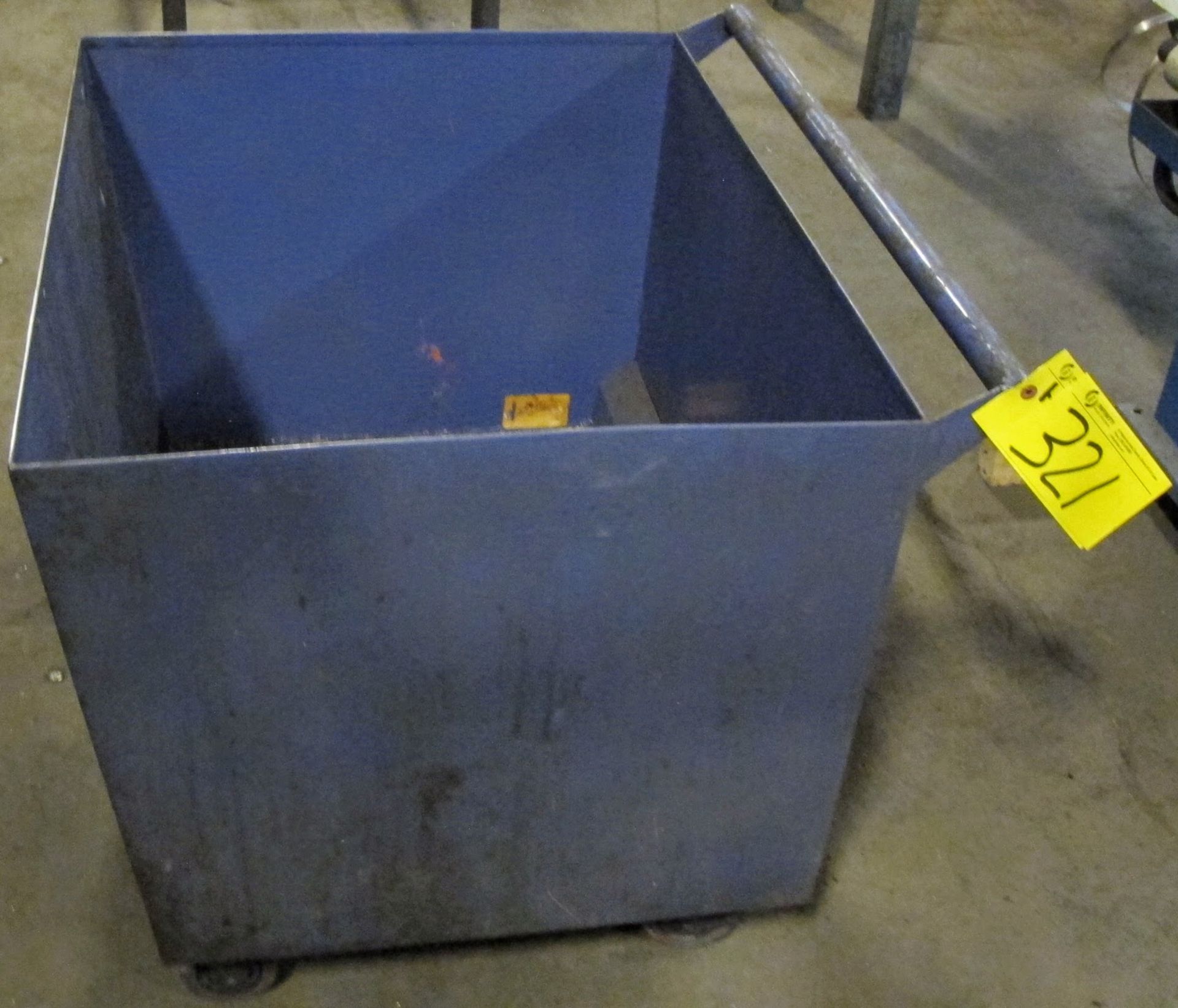 CHIP COLLECTION BIN/CART