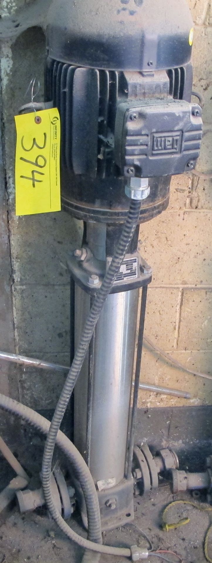 WEG/CHUNDFOS 3HP PUMP (LOCATED AT 402725 GRAY ROAD 4 WEST, DURHAM, ON)