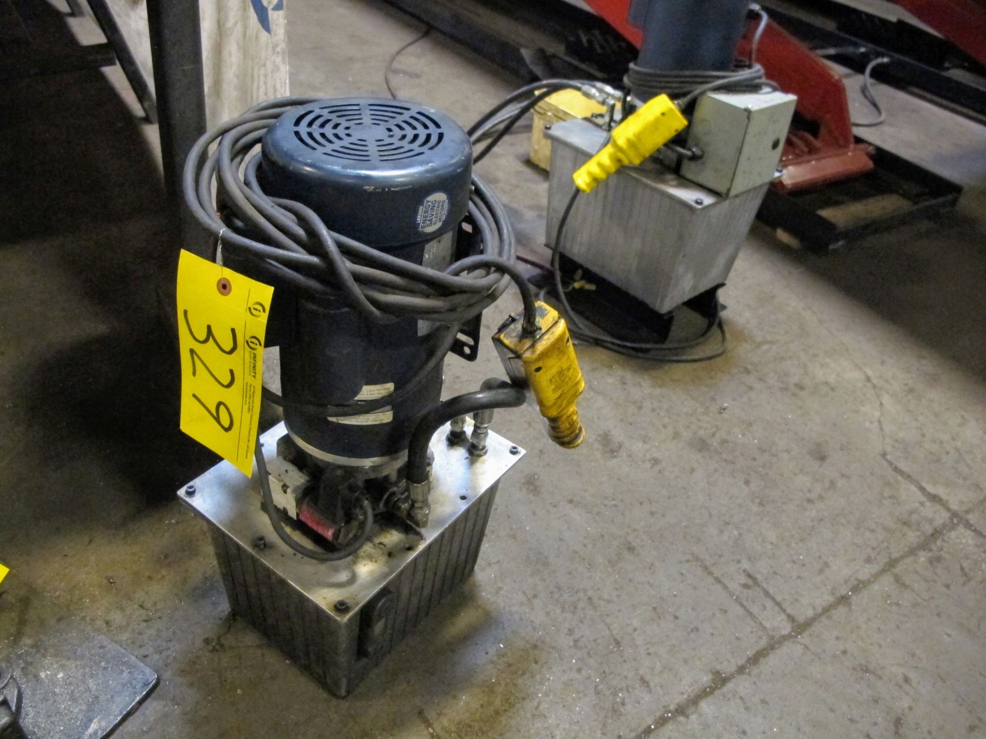 LEESON 1 HP HYDRAULIC POWER PACK W/PENDANT CONTROL