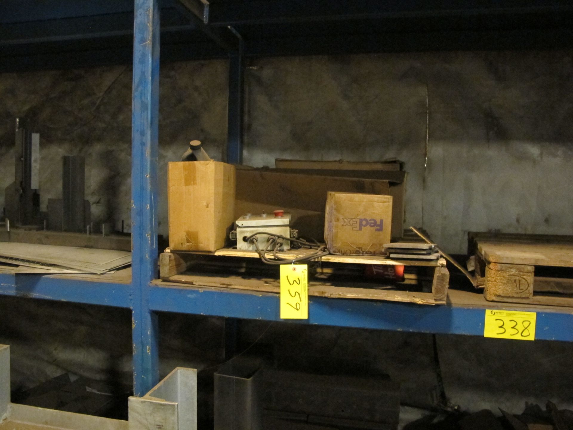 CONTENTS OF DIE RACKS INCLUDING APPROX. (25) PALLETS OF ASST. METAL PARTS, COMPONENTS, FIXTURES, - Image 2 of 14