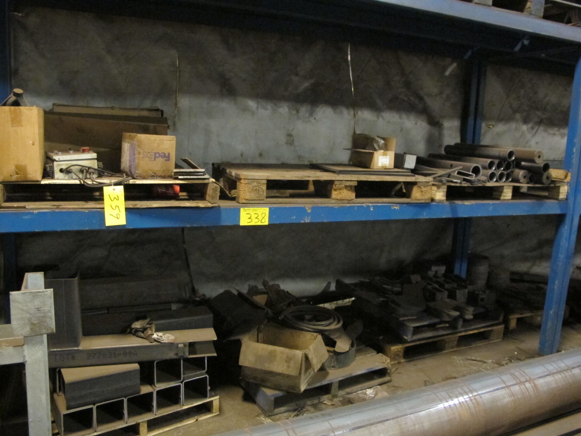 CONTENTS OF DIE RACKS INCLUDING APPROX. (25) PALLETS OF ASST. METAL PARTS, COMPONENTS, FIXTURES, - Image 11 of 14