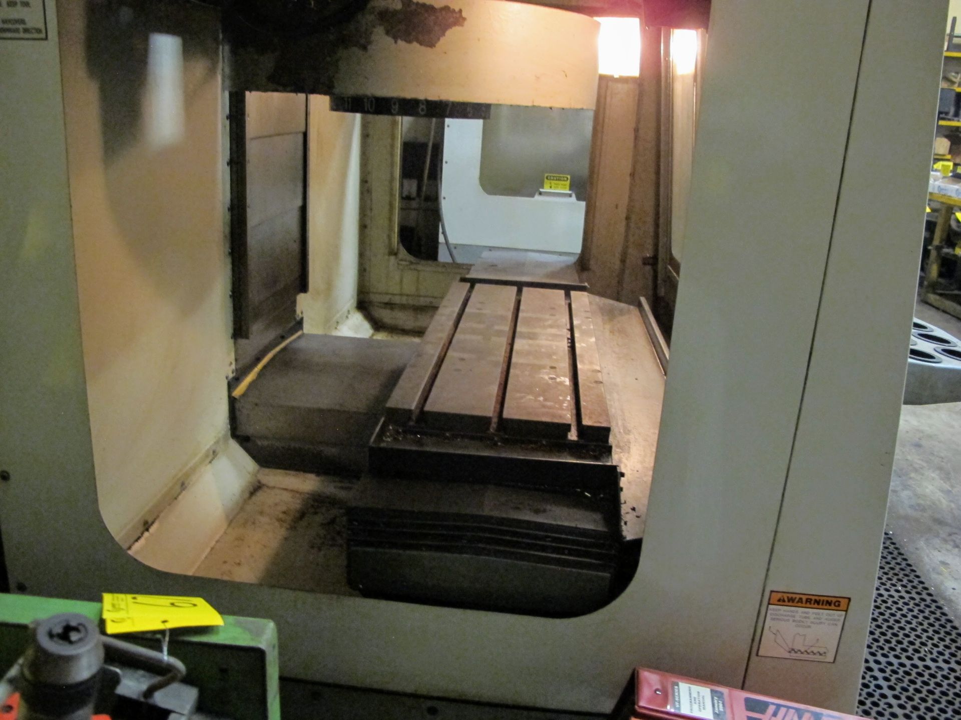 2004 HAAS VF2D CNC VERTICAL MACHINING CENTER, CNC CONTROL, TRAVELS: X-30", Y-16", Z-20", 14" X 36" - Image 13 of 17