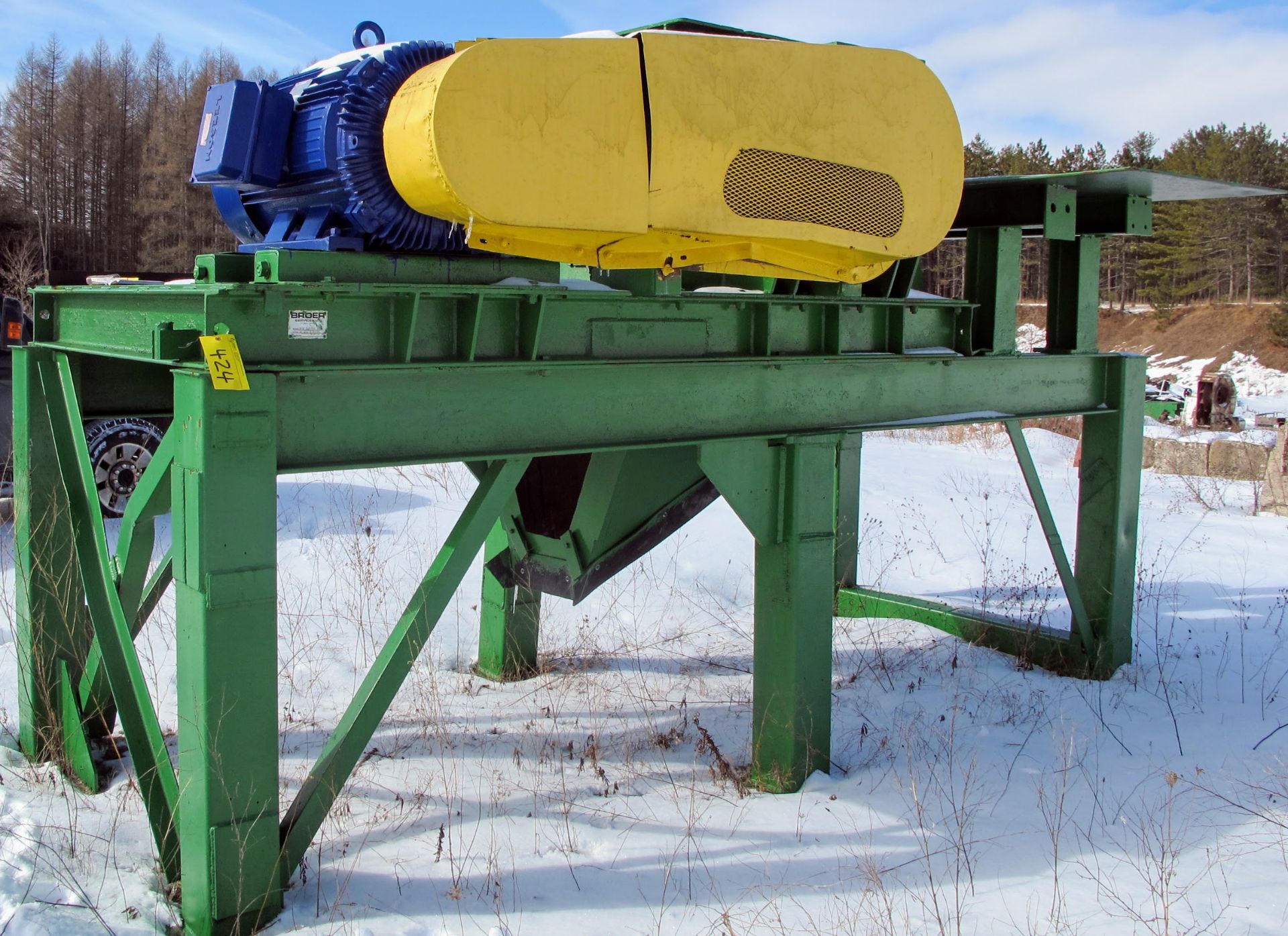 BRODER WS 2848 165 WOOD PELLET GRINDER, 200HP (LOCATED AT 402725 GRAY ROAD 4 WEST, DURHAM, ON)