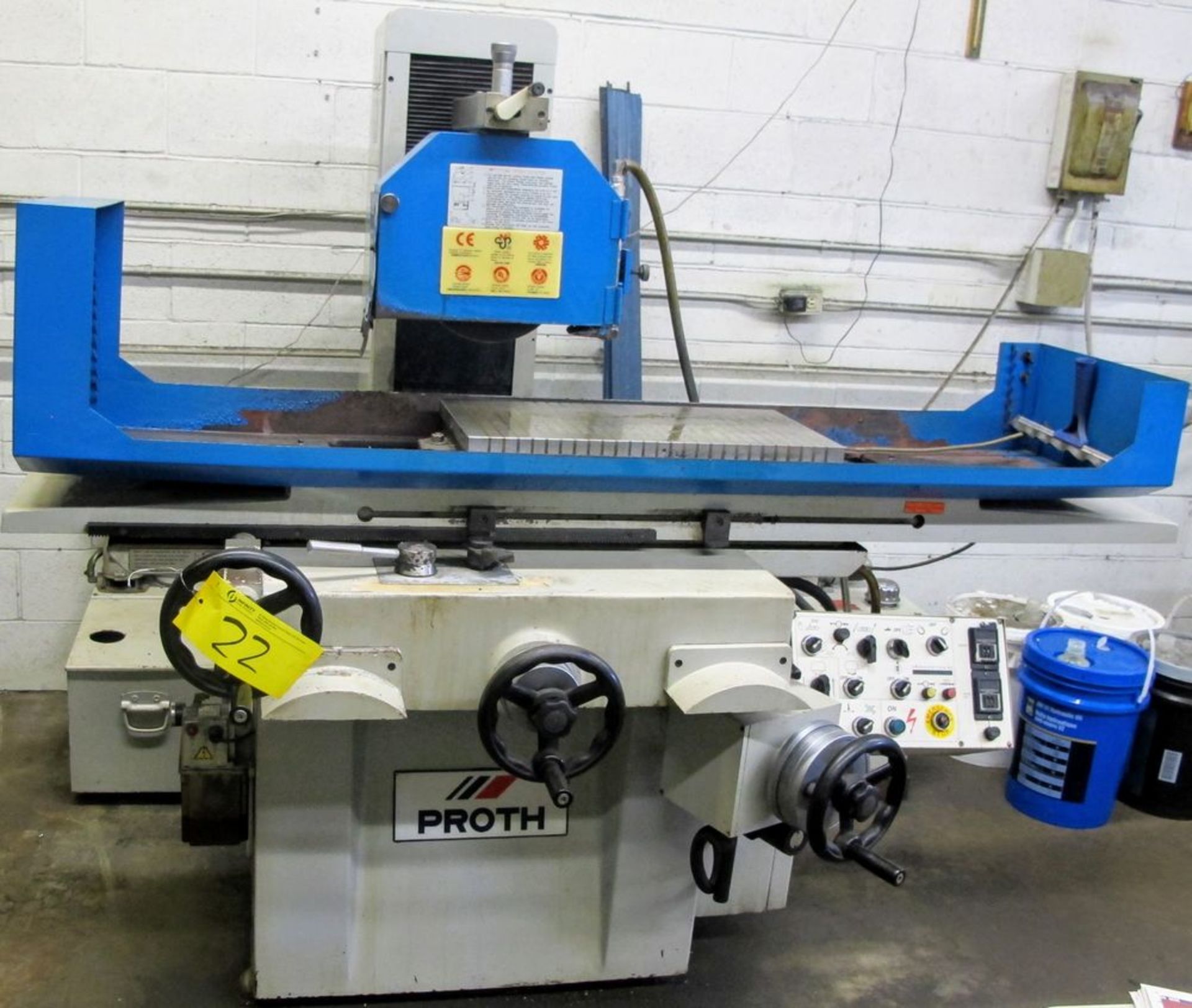 PROTH PSGS-3060AH SURFACE GRINDER, S/N 71207-11, 24" X 12" ELECTROMAGNETIC CHUCK, FULLY AUTOMATIC,