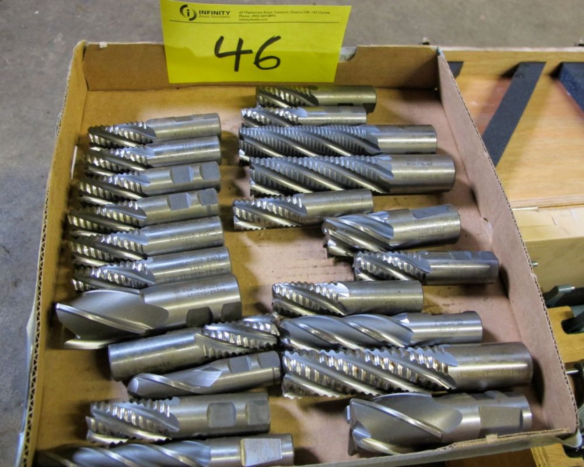 QUANTITY OF END MILLS