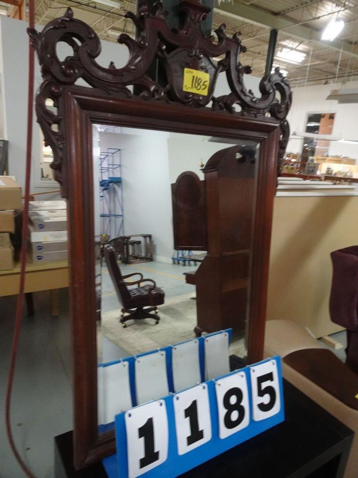 ANTIQUE BEVELED MIRROR