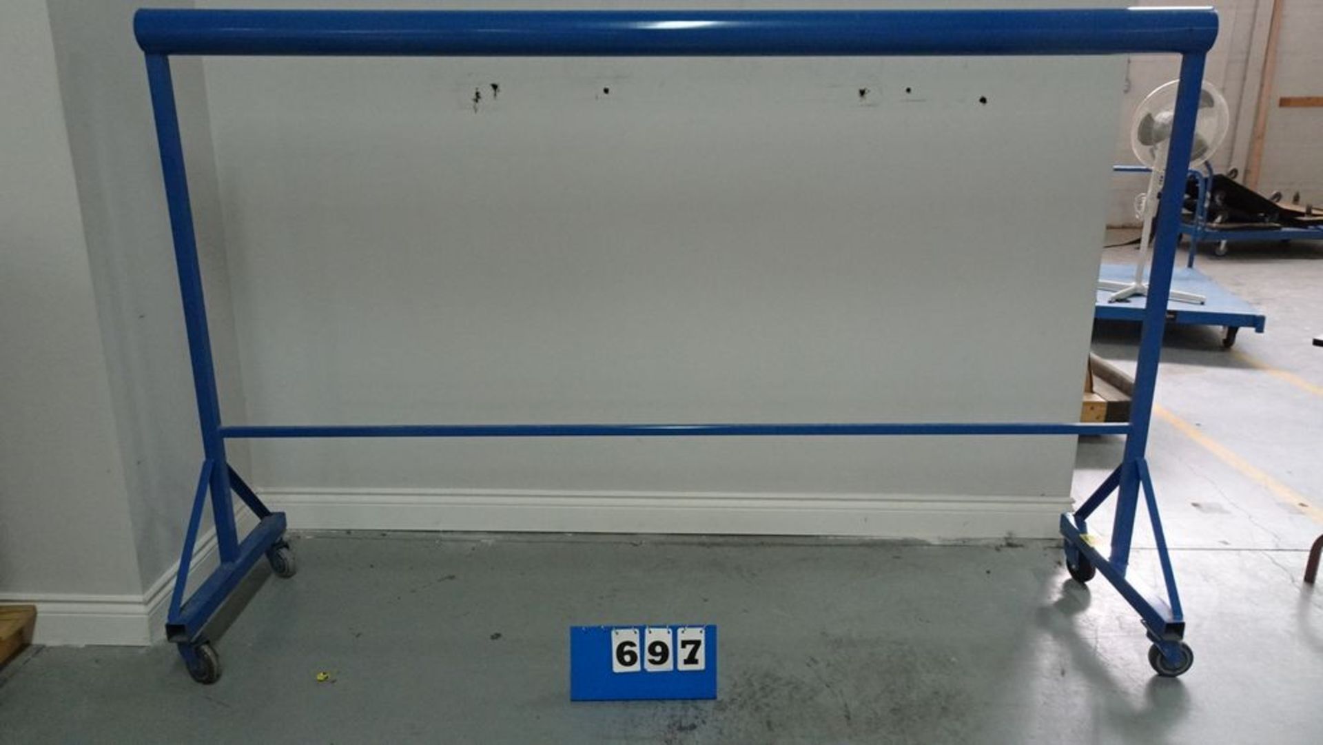 CTL LEATHER TRANSPORT RACK ON CASTORS 5'H X 8'L