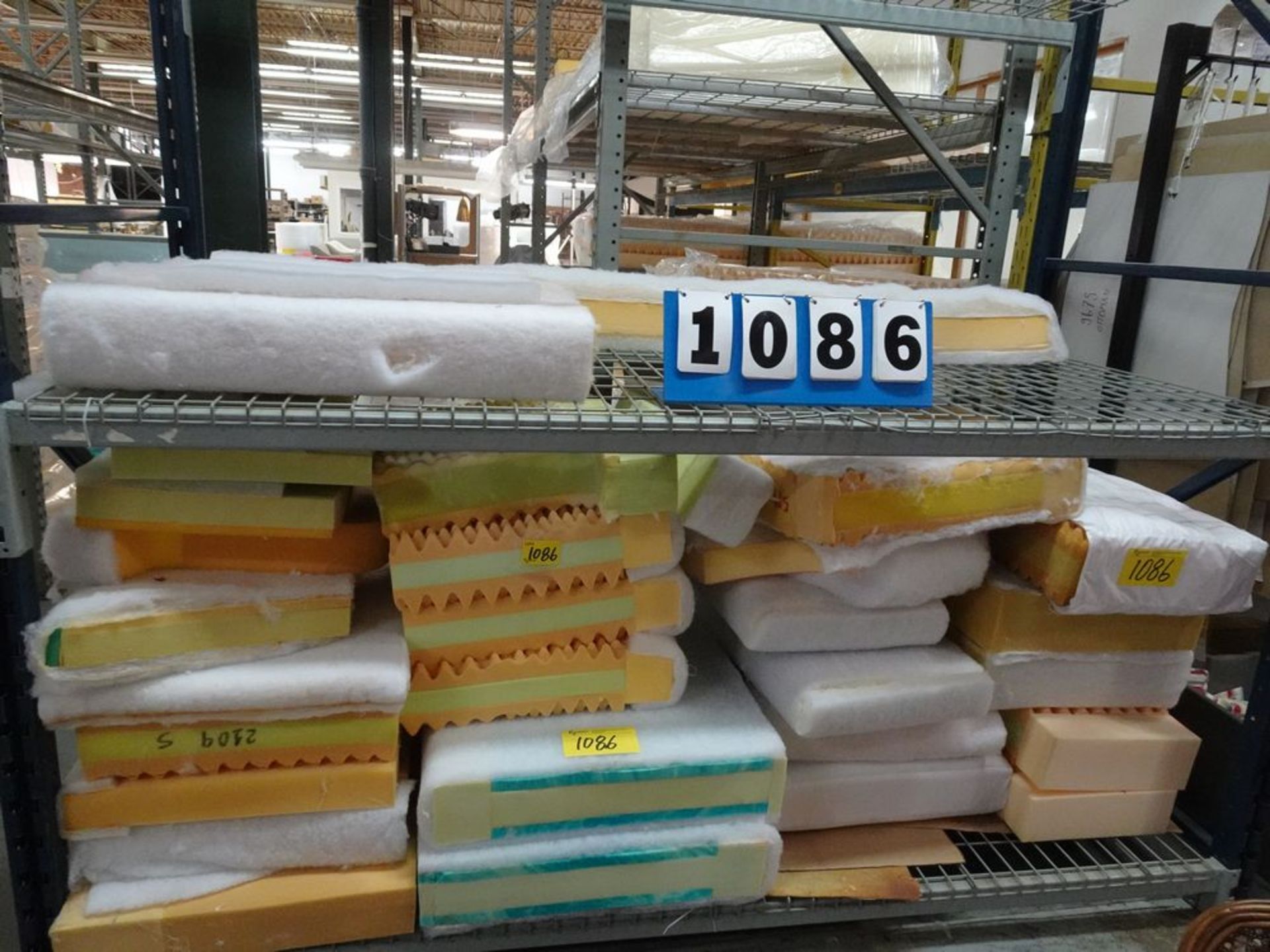 LOT - ASSORTED CUT FOAM