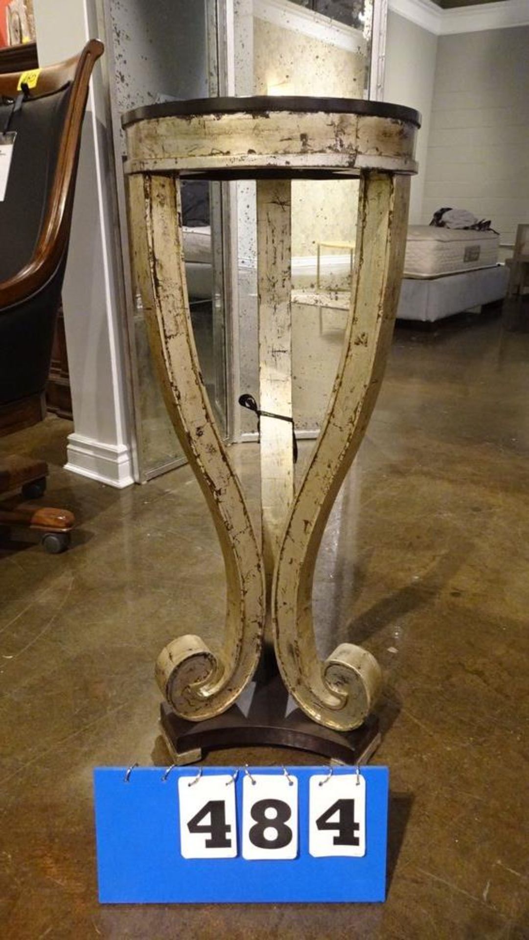 MATTHEW WILLIAMS - SOLID PAINTED WOOD PLANT STAND (MSRP $820) - Image 2 of 7