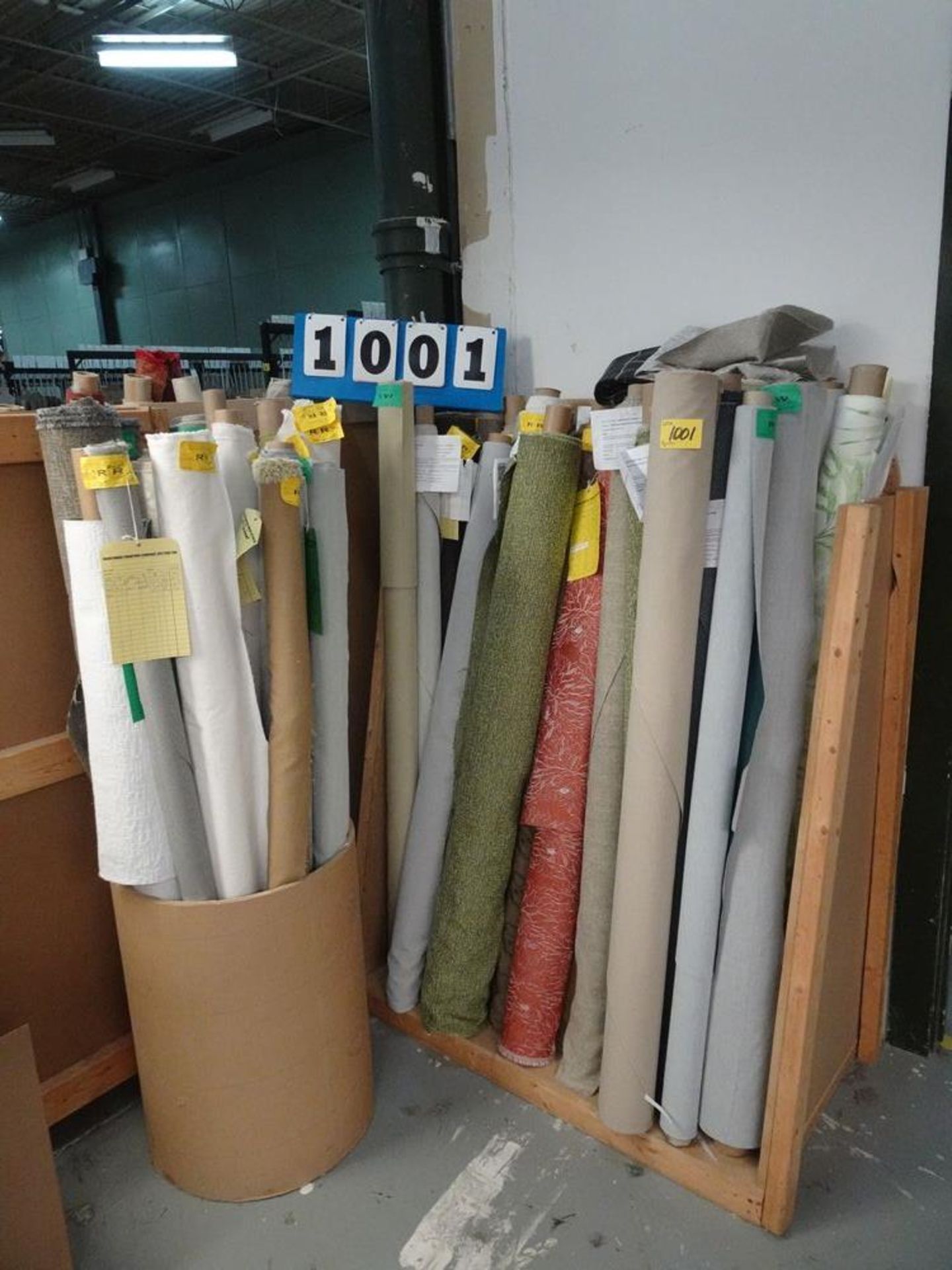 LOT - UPHOLSTERY FABRIC, ASSORTED ROLLS