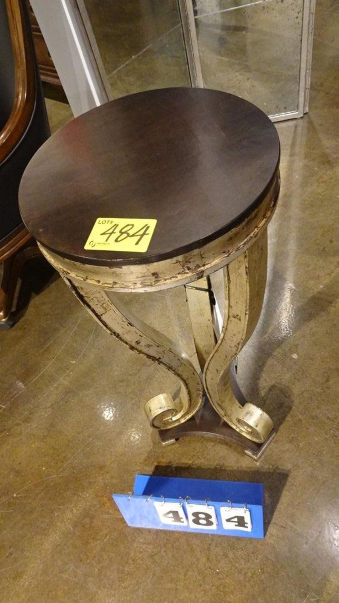 MATTHEW WILLIAMS - SOLID PAINTED WOOD PLANT STAND (MSRP $820) - Image 4 of 7