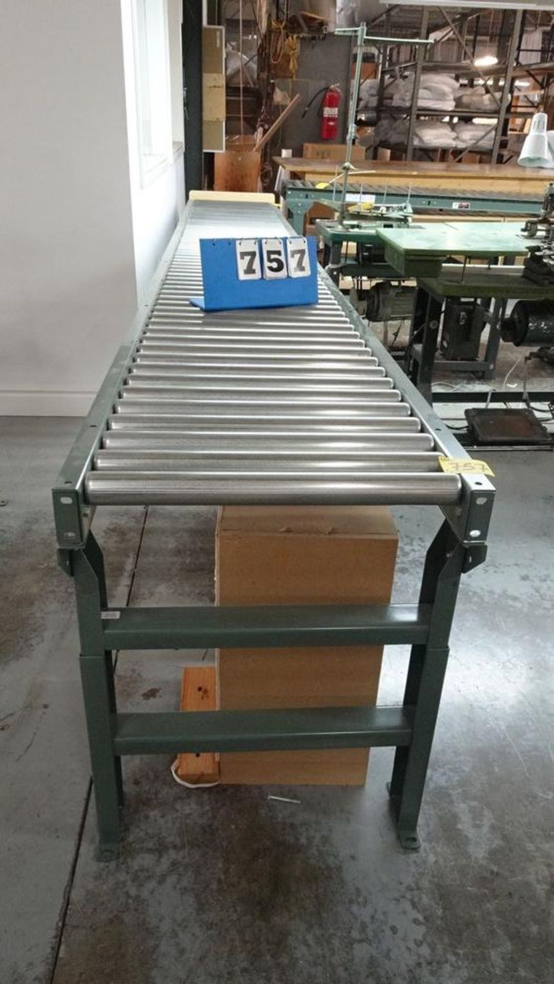 (4) SECTIONS OF GRAVITY ROLLER CONVEYORS (24" X 15') (24" X 15') (24" X 10') (24" X 42') - Image 2 of 8