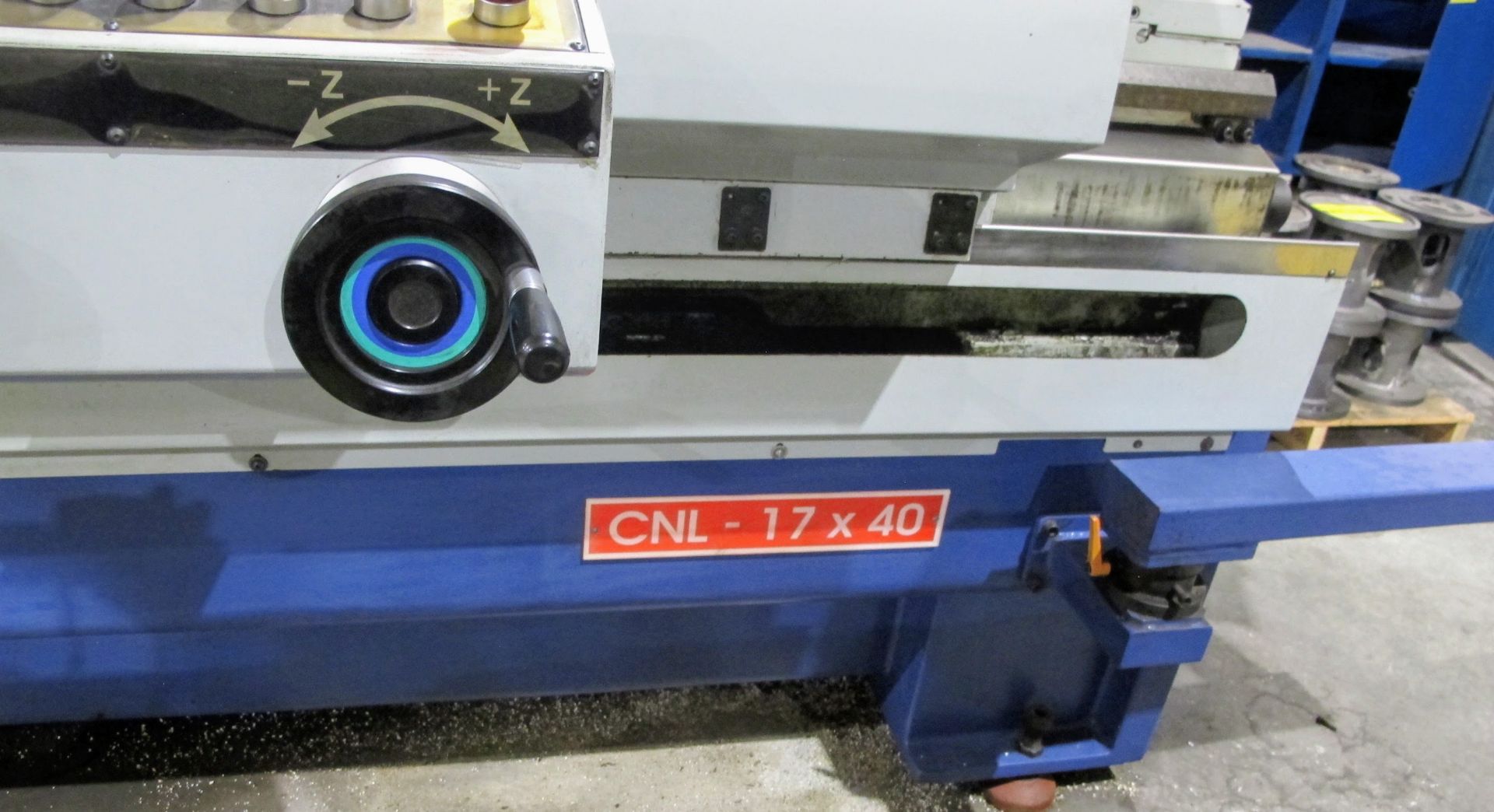 MEGATURN CNL-1740 CNC LATHE, S/N 1740510646, 9" 3-JAW CHUCK, TAILSTOCK, FAGOR CNC CONTROL, EXTRA 4- - Image 14 of 26