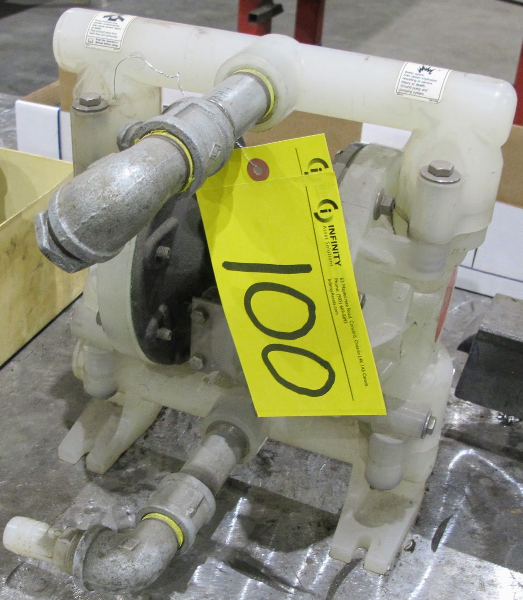 ARO DOUBLE DIAPHRAGM PUMP