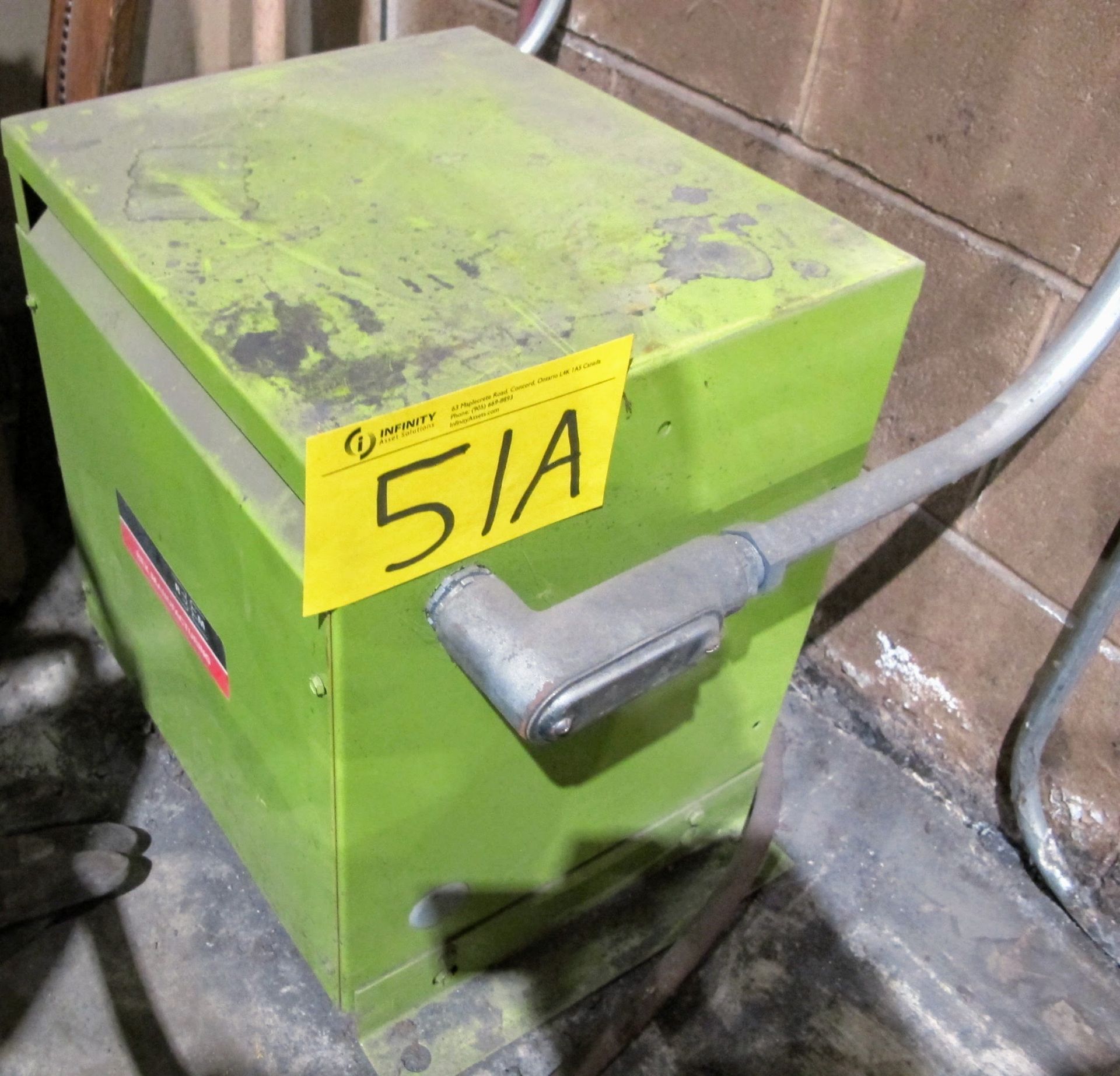 REX MANUFACTURING TRANSFORMER, 10 KVA, 600/180/240V