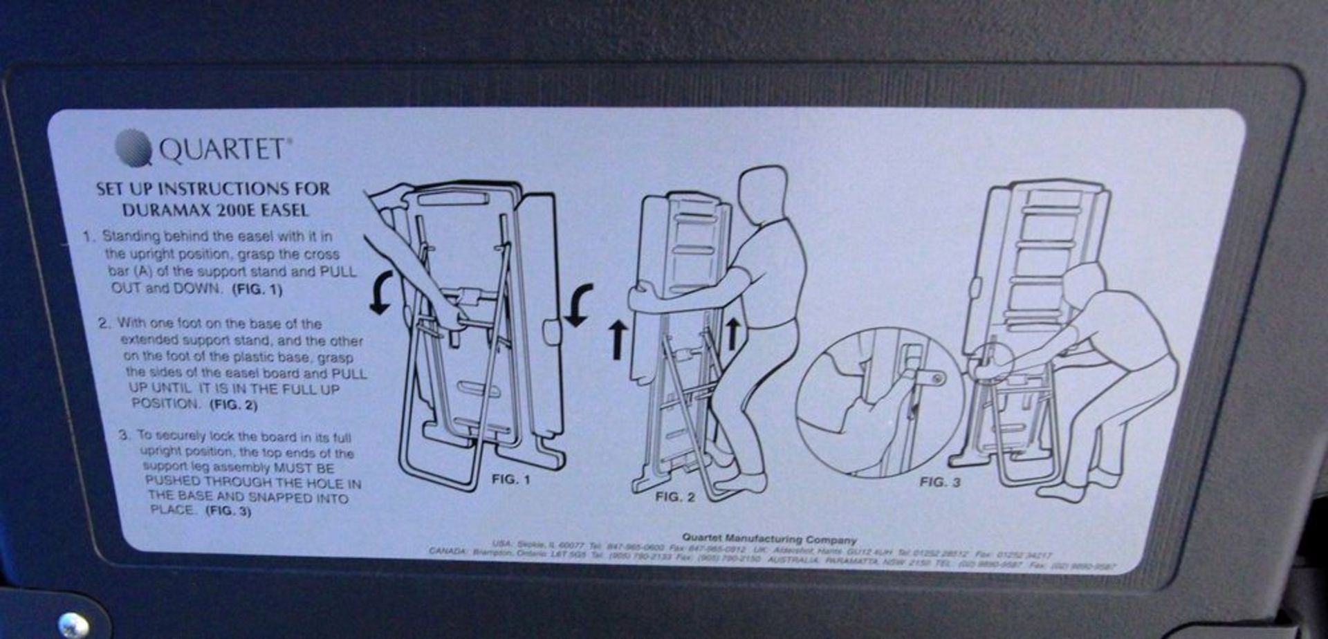 QUARTET DURAMAX 200E EASEL - Image 2 of 3