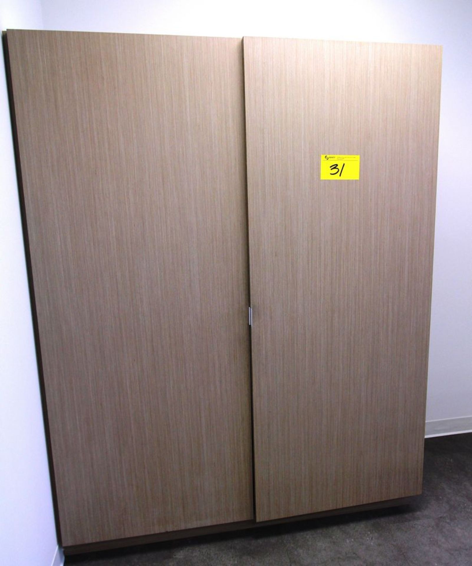 SINGLE DOOR STORAGE CABINET, 22" X 28" X 78"