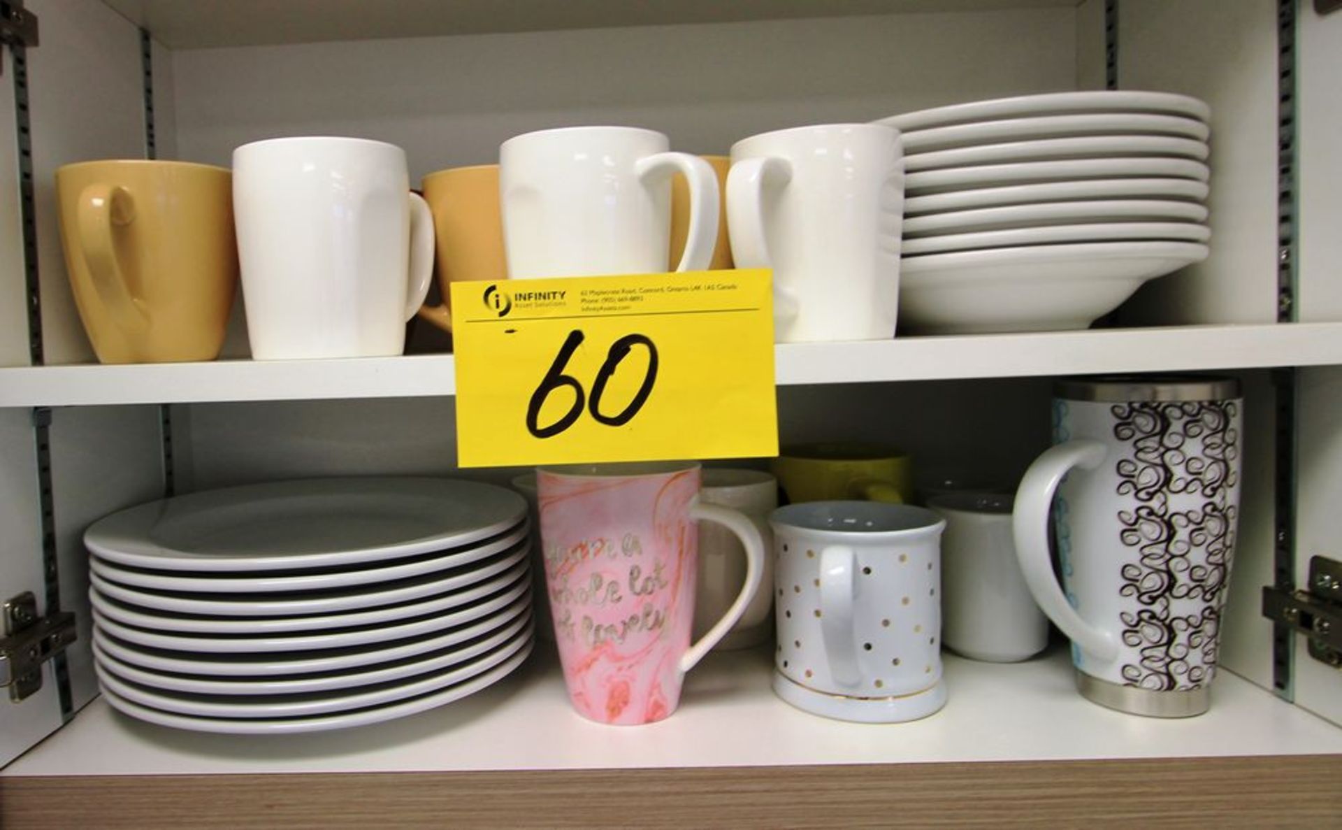 ASST. KITCHEN DISHES, CUPS, ETC. - Image 6 of 7