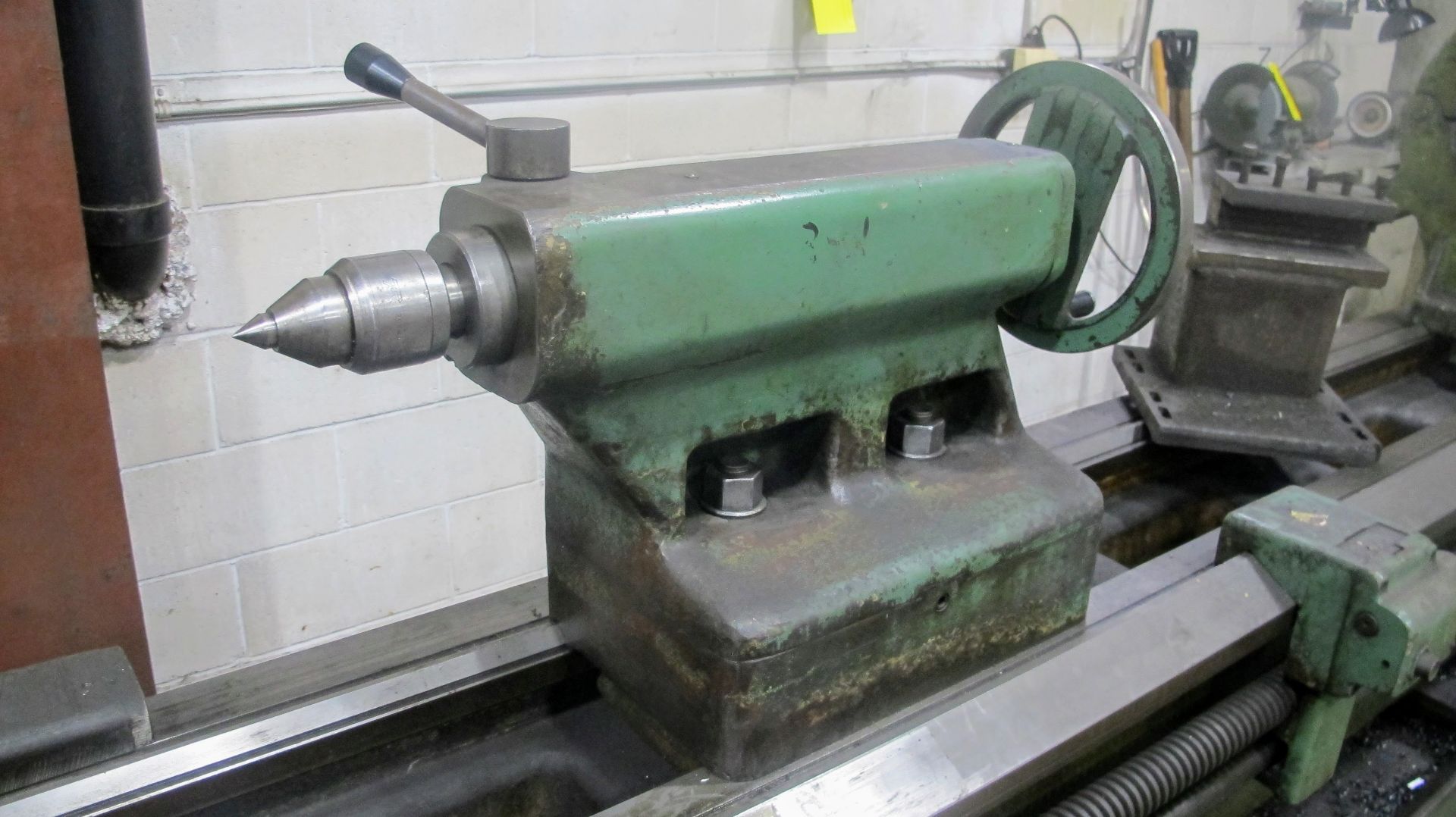 PBR TM-350 GAP BED LATHE, 24" 4-JAW CHUCK, 27-1/2", 17' BETWEEN CENTERS, 10 - 1,000 RPM, QUICK - Image 5 of 18