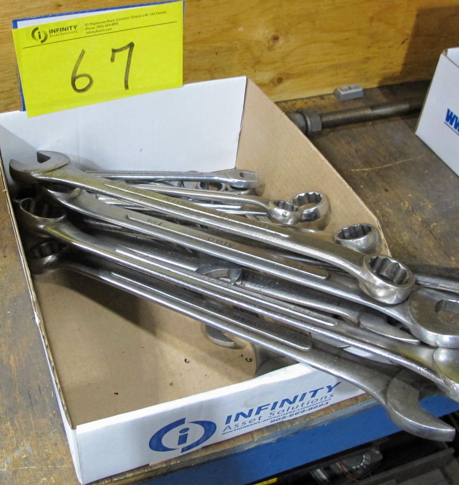 1 BOX OF WRENCHES - Image 2 of 2