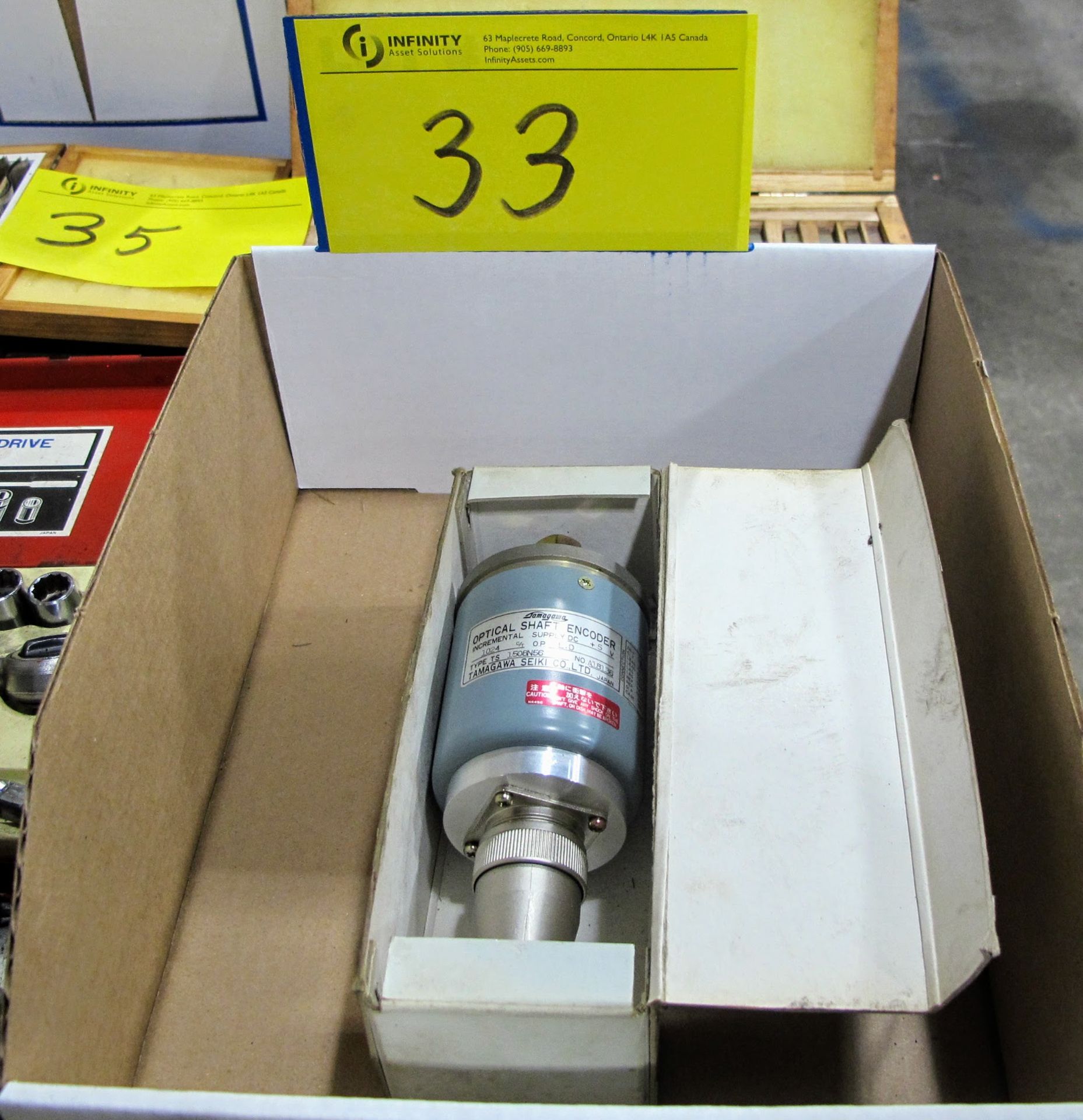 TAMAGAWA OPTICAL SHAFT ENCODER