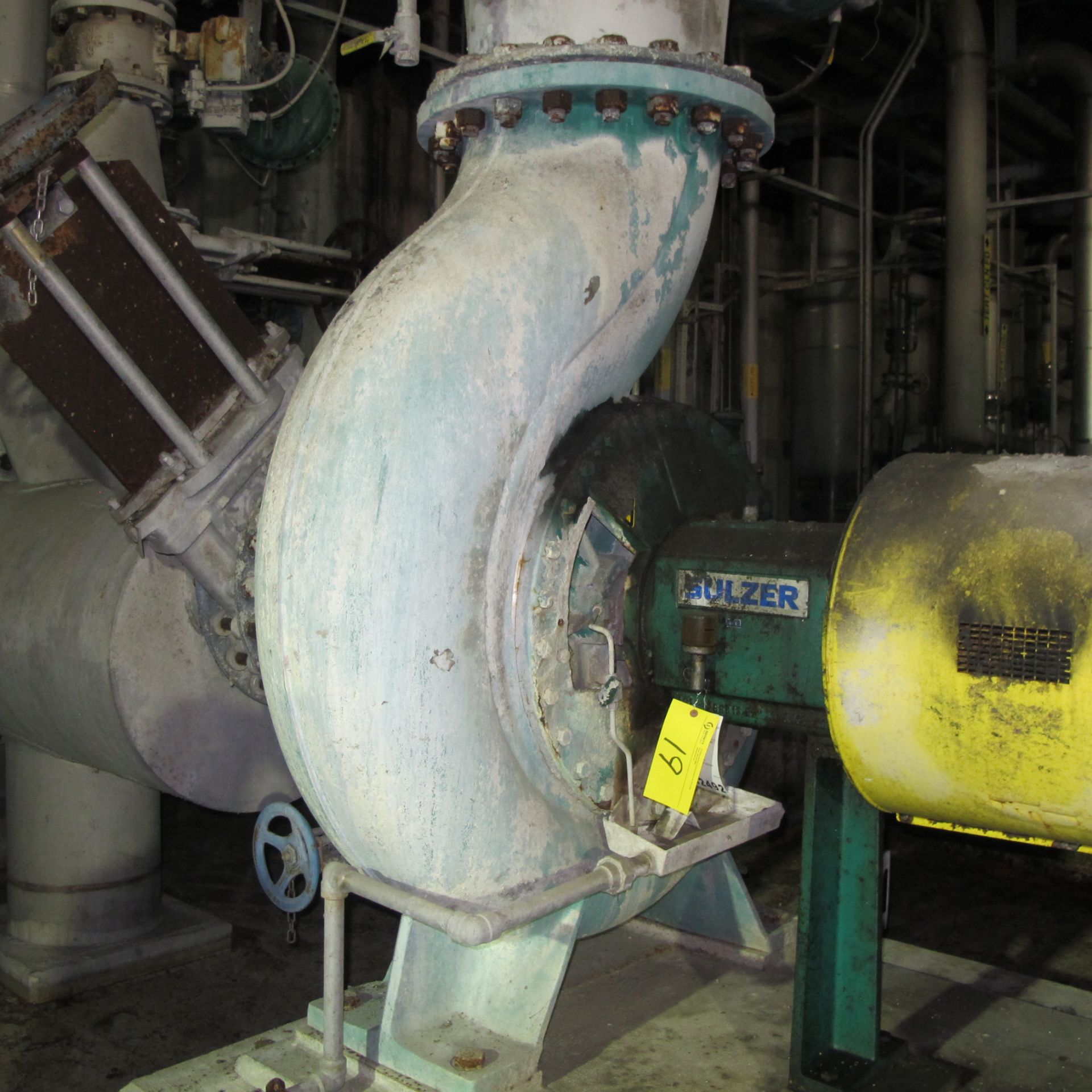 SULZER APT 61-20 20X20X28 PUMP, 14,711 GPM AT 100 FT/HEAD, A-LINE PRIMARY FLOTATION CELL FEED (